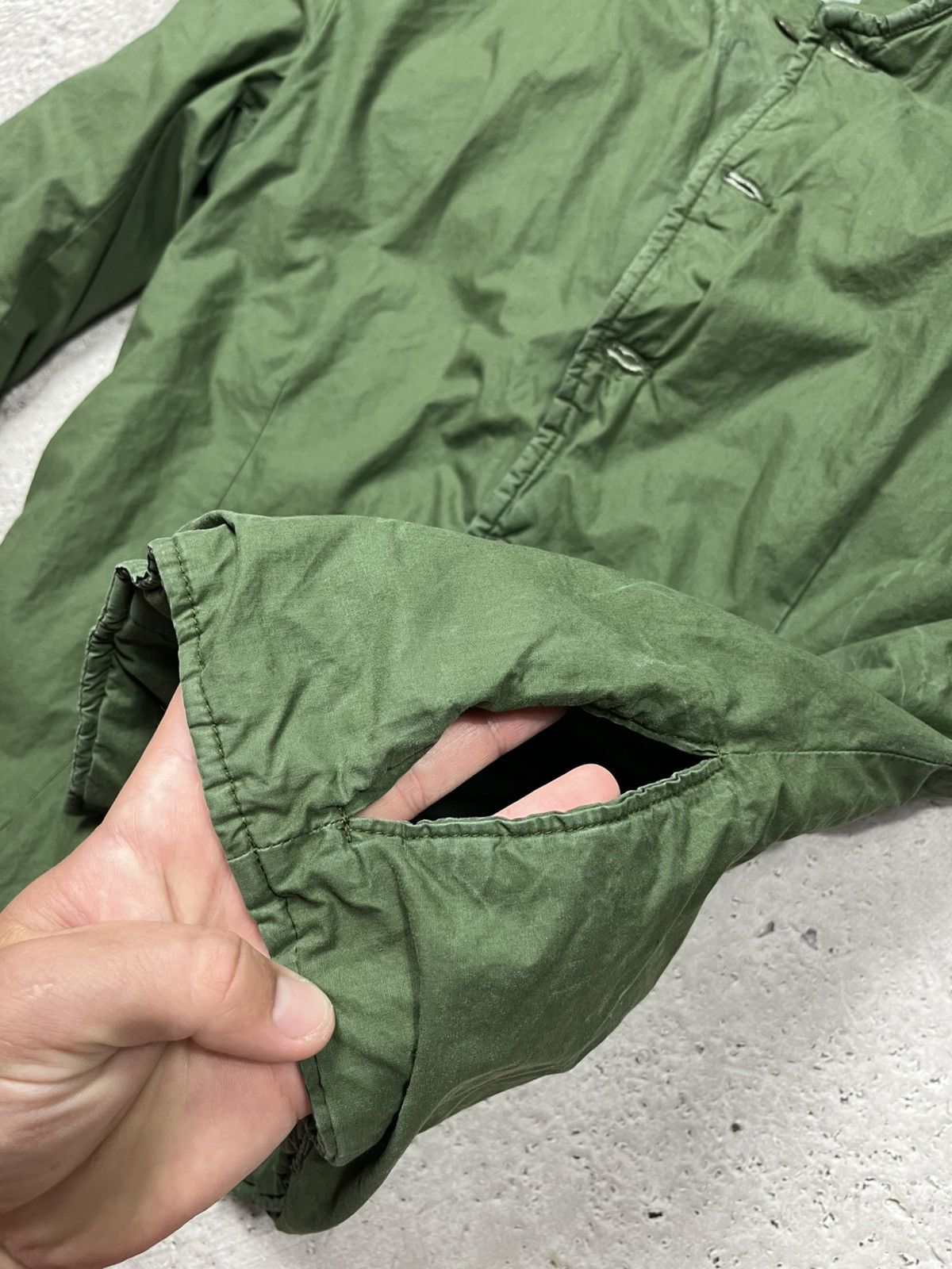 Other Swedish Army M59 Quilted Liner Jacket Green C148 1968 Size US S / EU 44-46 / 1 - 9 Thumbnail