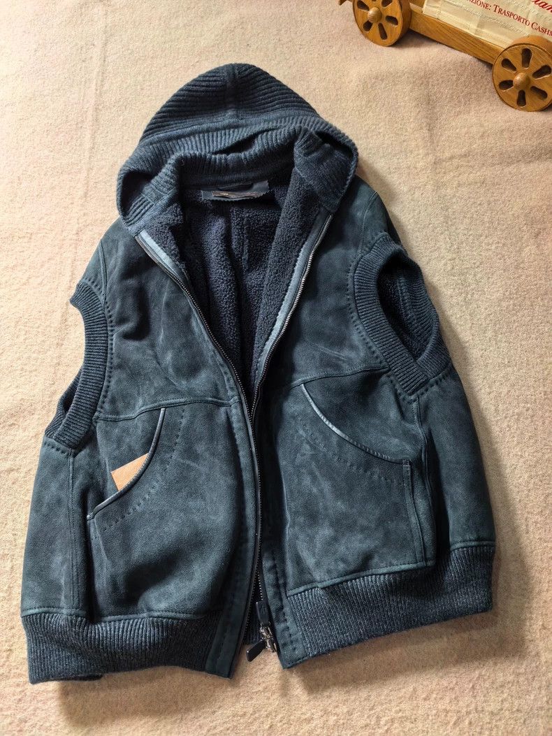 Loro Piana LORO PIANA A vest with a cloak on his head and beard Size S / US 4 / IT 40 - 1 Thumbnail