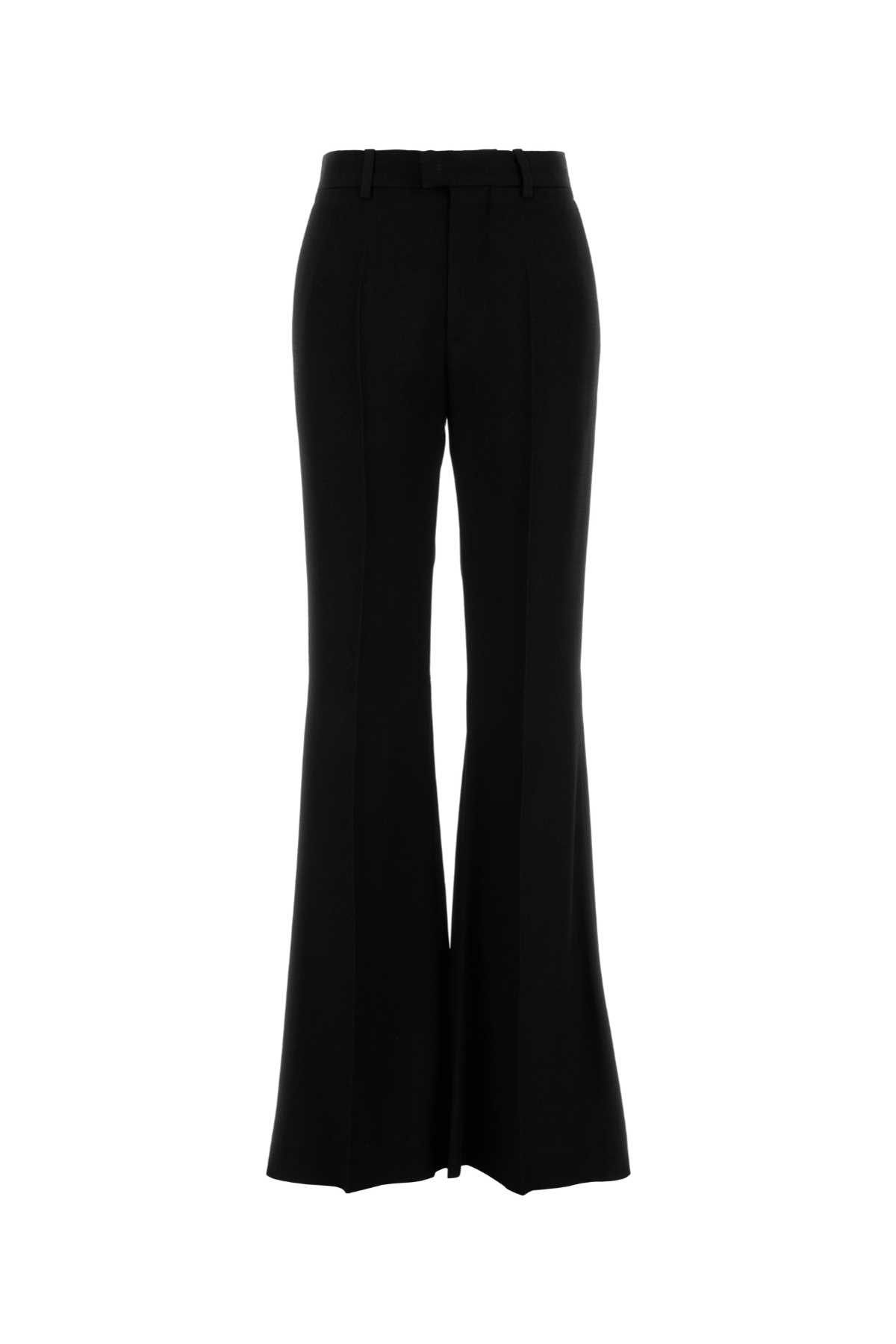 Balenciaga Black Viscose Palazzo Pant Size 28" / US 6 / IT 42 - 1 Thumbnail