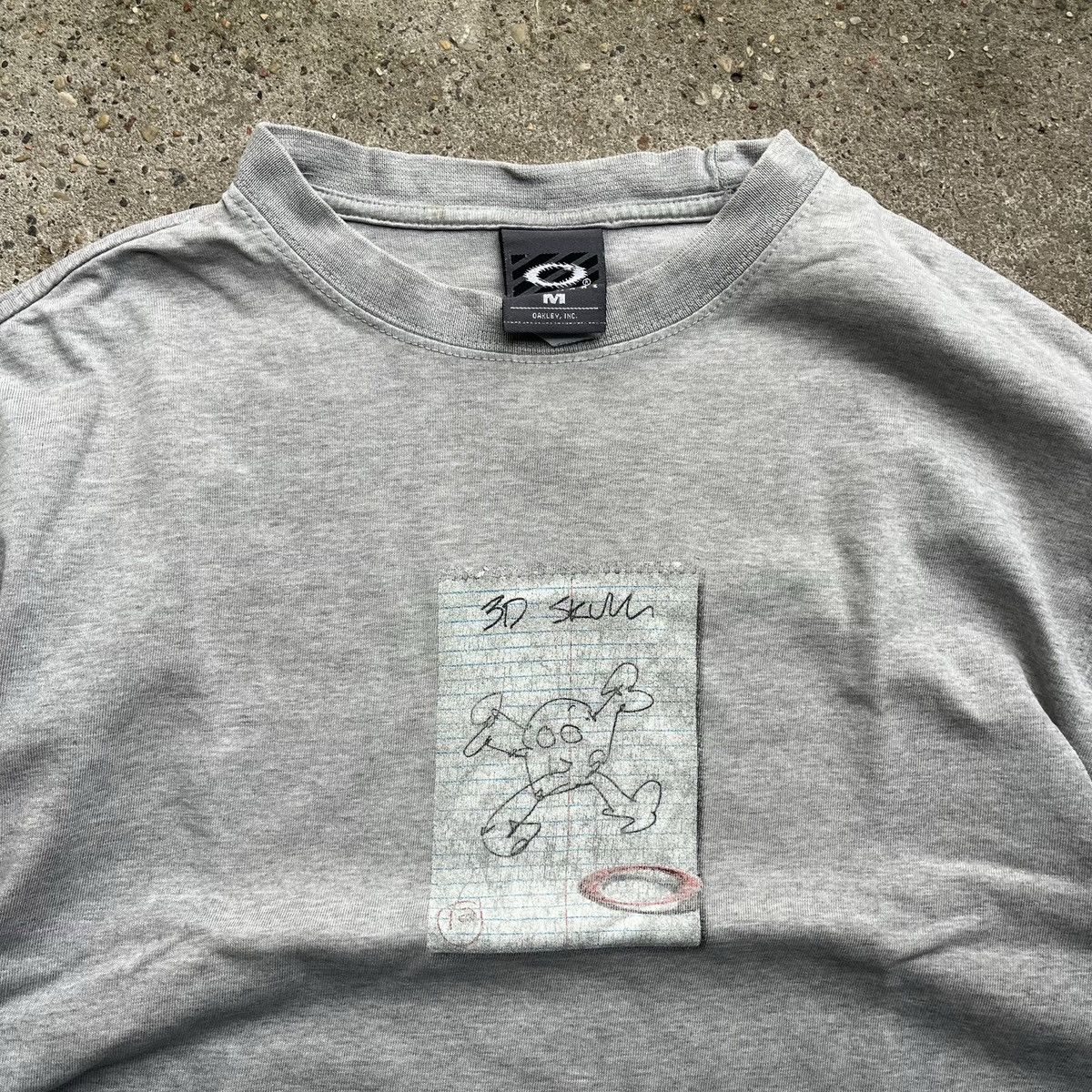 Oakley × Vintage oakley skull logo software T-shirt vintage rare Size US M / EU 48-50 / 2 - 2 Thumbnail