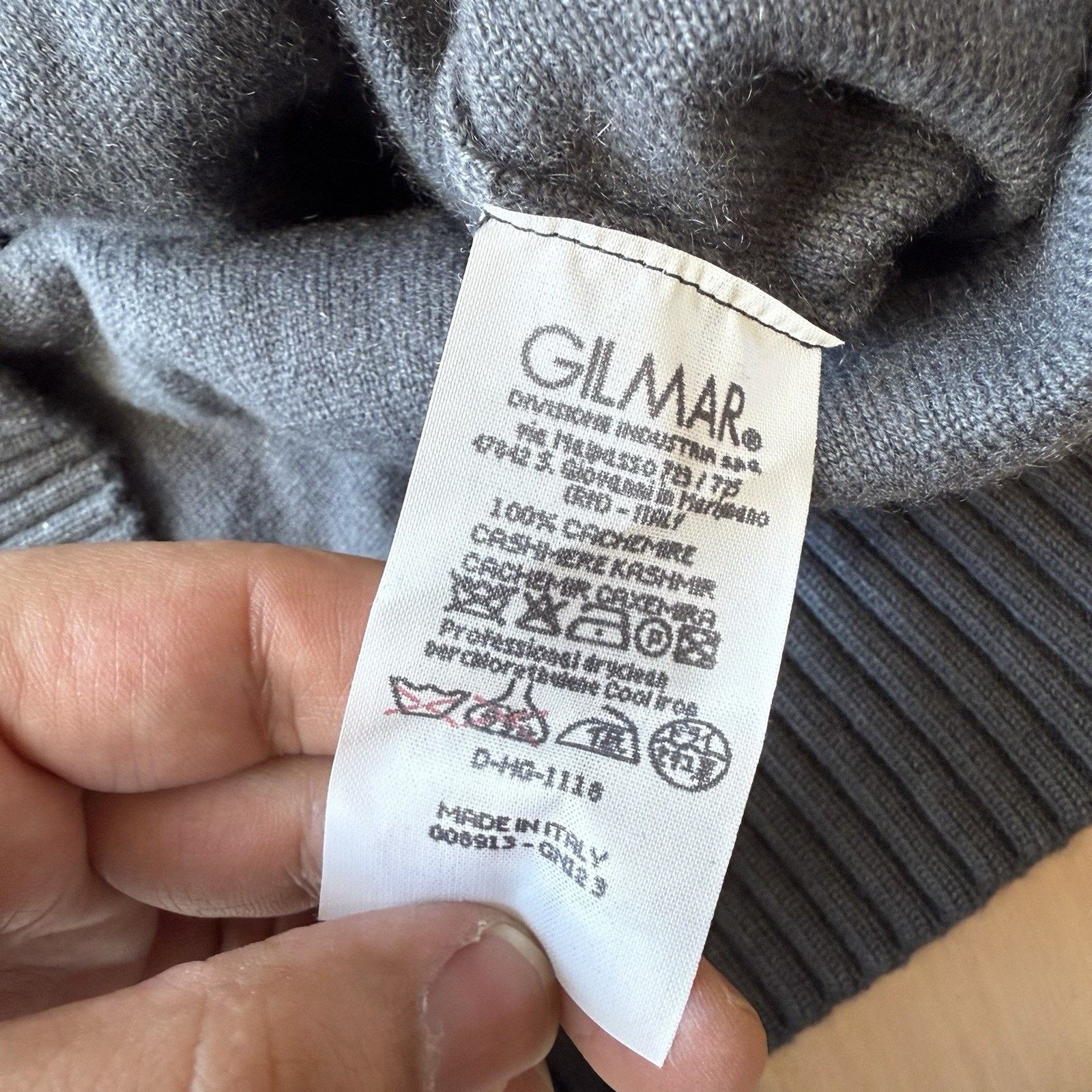 Iceberg Vintage Iceberg Wool Sweater M Gray Wool Pullover Snowflake Size US M / EU 48-50 / 2 - 6 Thumbnail