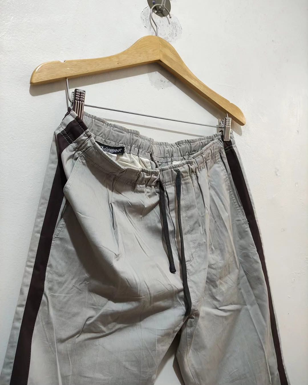 Dolce & Gabbana Dolce & Gabbana Sporty side-stripe wide stretch pants Size US 32 / EU 48 - 9 Thumbnail