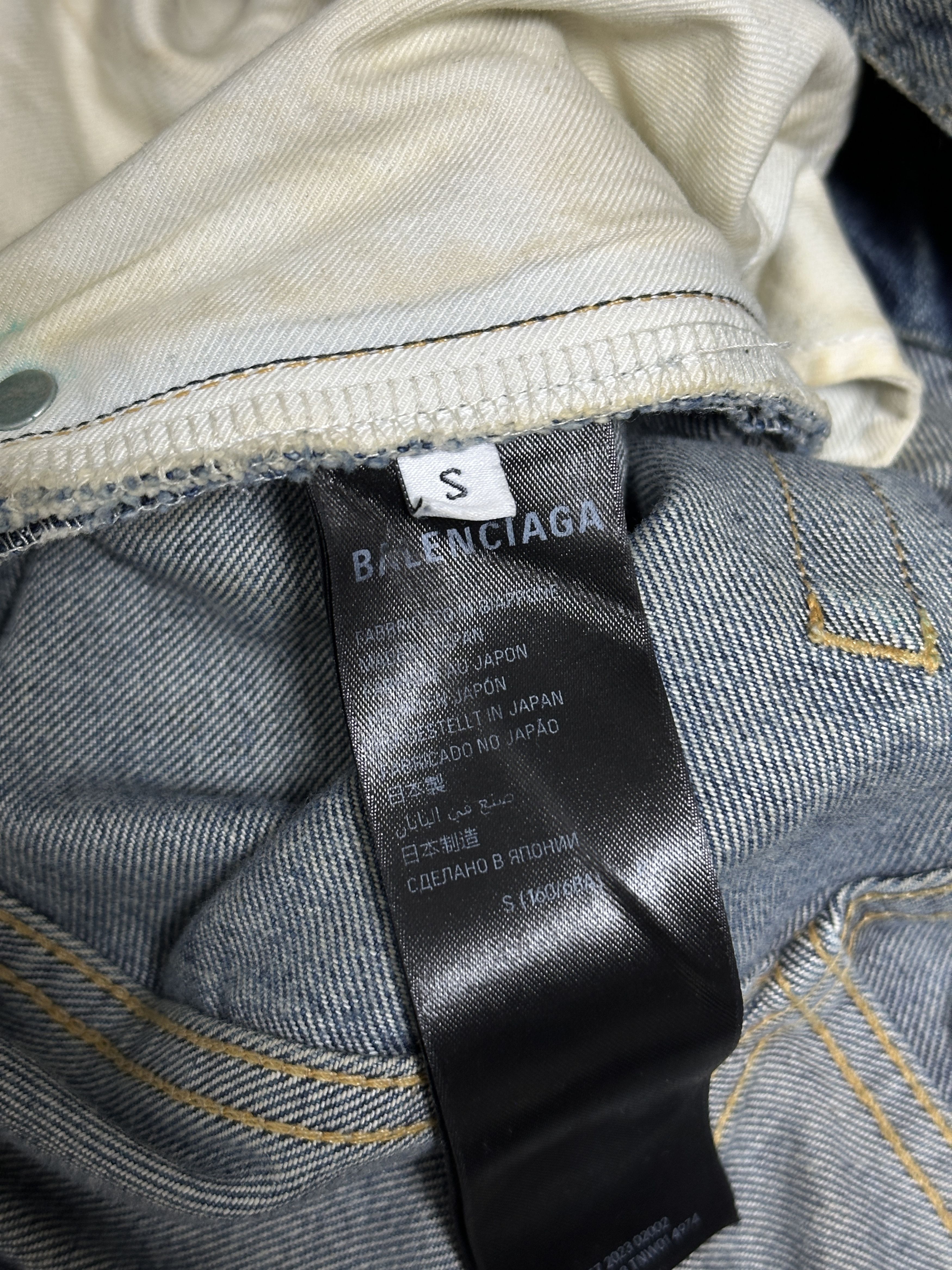 Balenciaga Balenciaga "Mud Show" Distressed Baggy Jeans Size US 32 / EU 48 - 8 Thumbnail