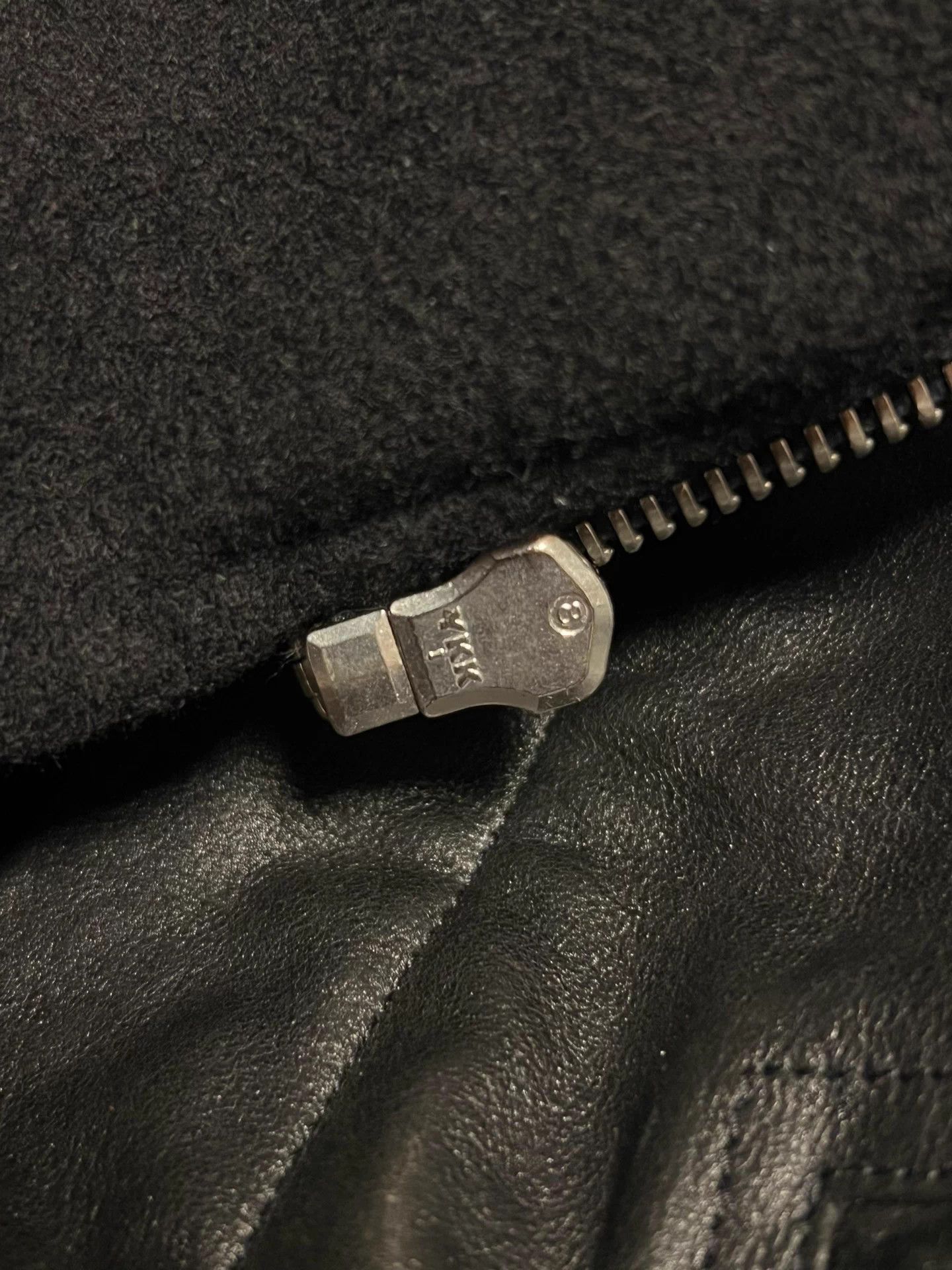 Rick Owens Rick Owens 14FW Mainline Shearling Biker Jacket 50 Size US M / EU 48-50 / 2 - 9 Thumbnail