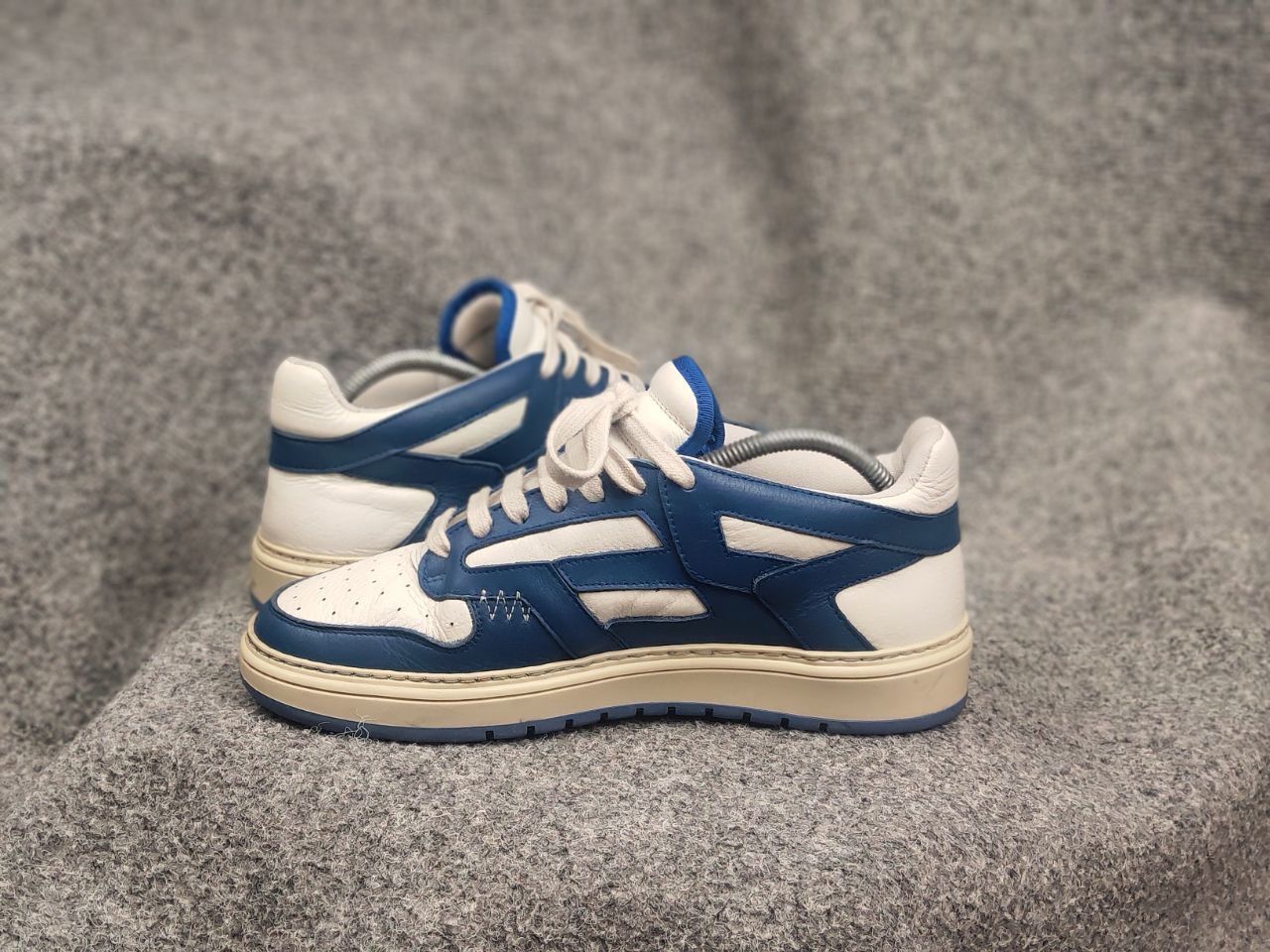 Represent Clo. Represent Reptor Low top White Blue Logo Leather Sneakers Size US 8 / EU 41 - 14 Thumbnail