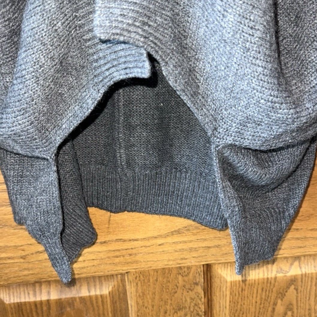 Vintage Lumiere Boxy Sweater Women Cowl neck Gray Batwing Oversized Large Acrylic L Regular Pullover Women Gray Size L / US 10 / IT 46 - 5 Thumbnail