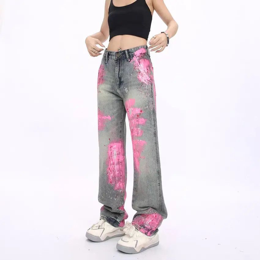 Designer × Japanese Brand Vintage Streetwear Harajuku Loose Casual Pants Size US 32 / EU 48 - 2 Thumbnail