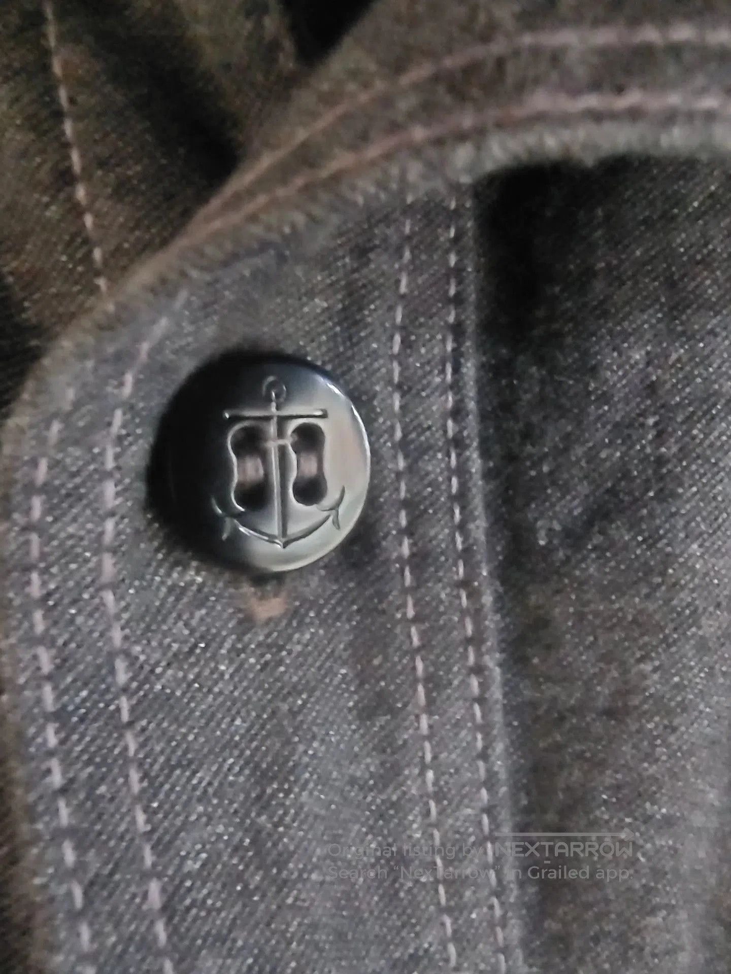 Warehouse & Co. Freewheelers Autumn Winter Navy Shirt. Size US M / EU 48-50 / 2 - 6 Thumbnail