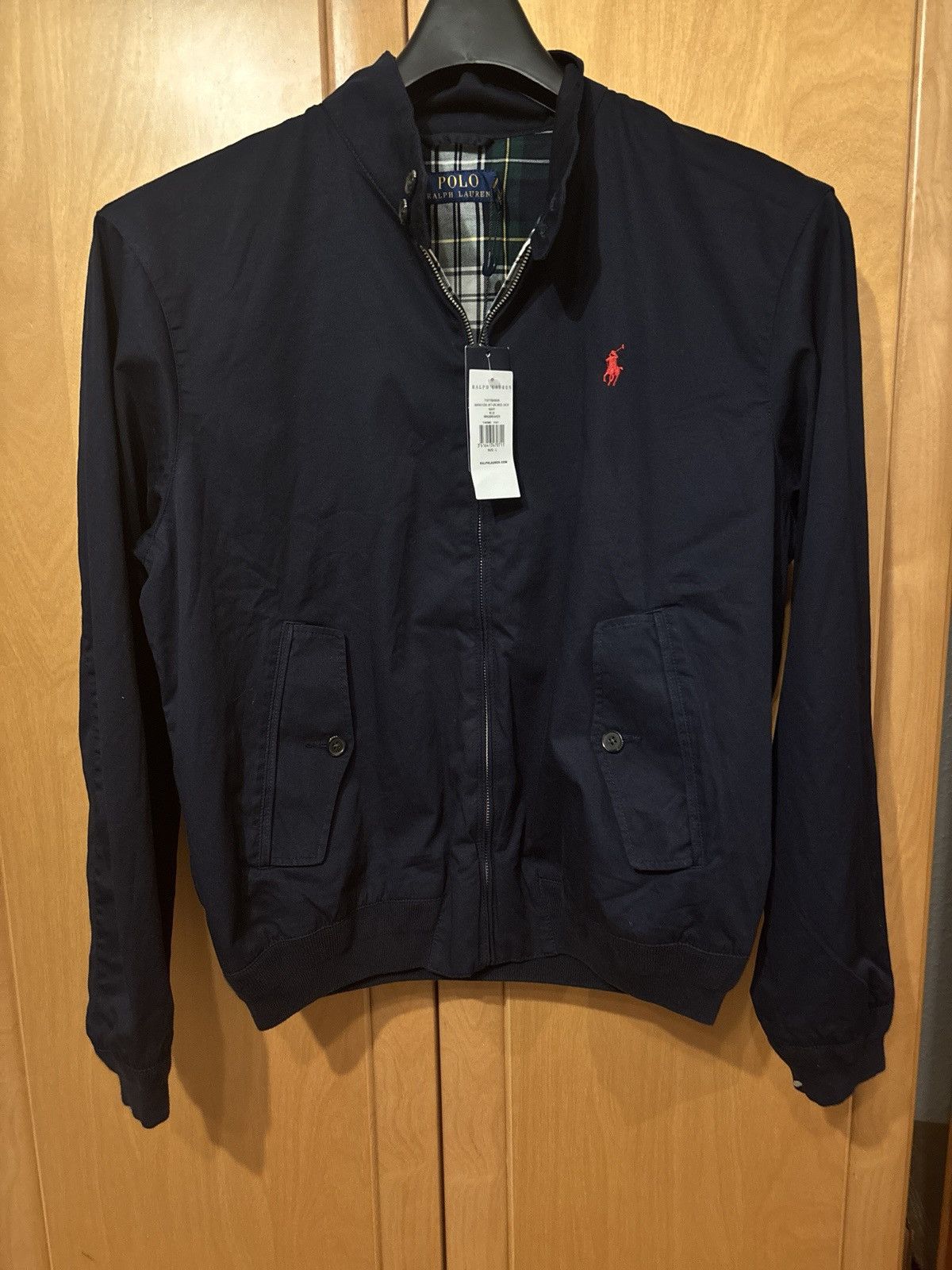 Polo Ralph Lauren Baumwolle Bomber Polo RL - L Size US L / EU 52-54 / 3 - 1 Thumbnail