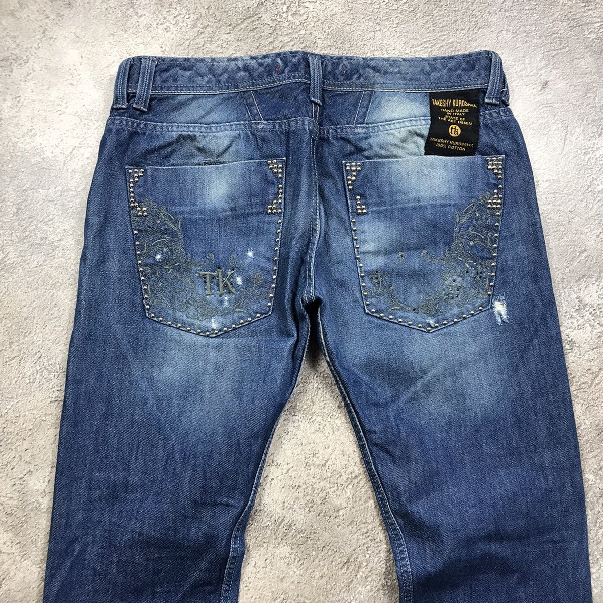 Vintage Vintage 90s Distressed Baggy Jeans Thrashed Grunge Skate 38 Size US 38 / EU 54 - 6 Thumbnail