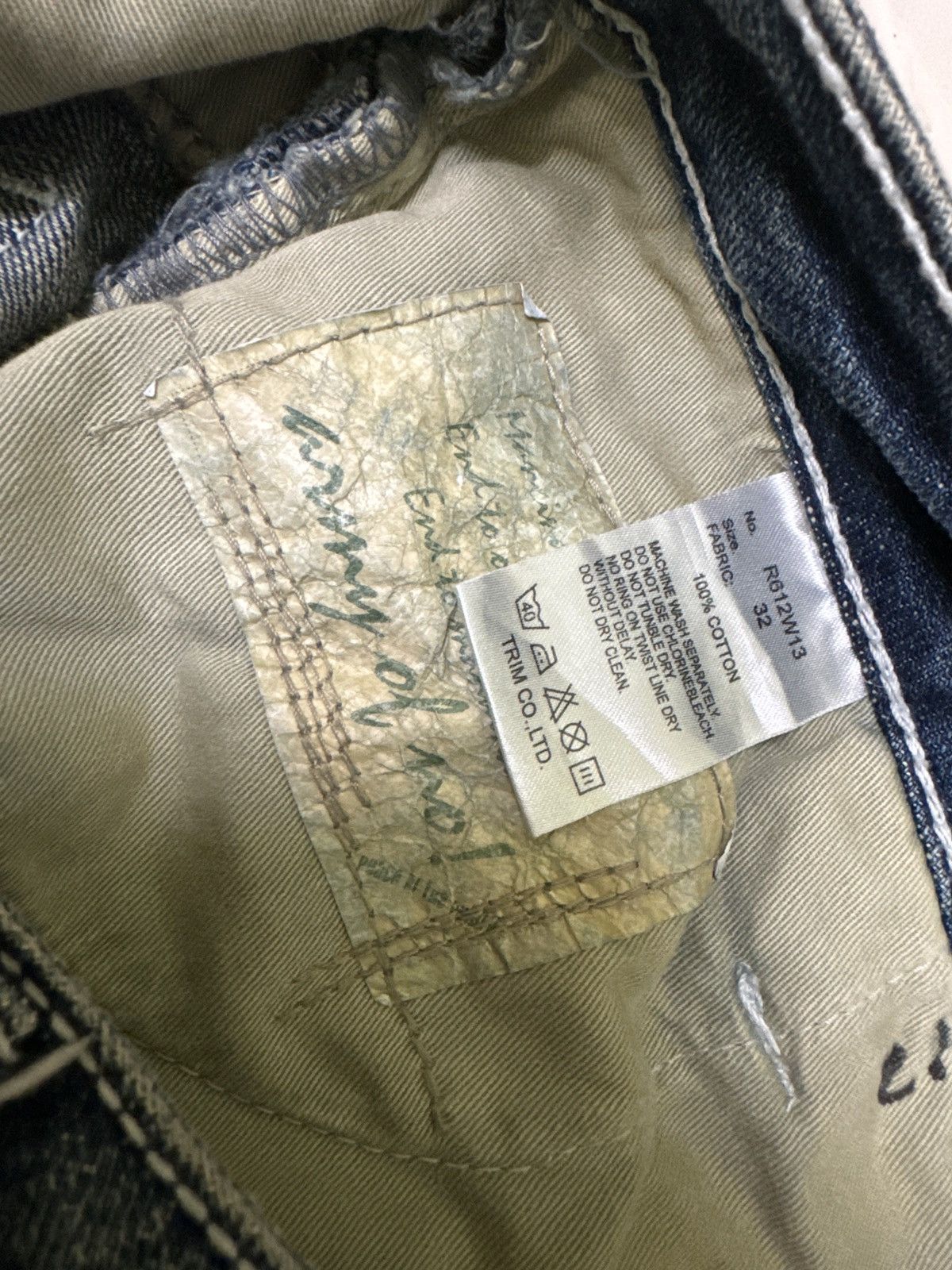 Beauty Beast × If Six Was Nine × Japanese Brand Flare Studded Gothic Distressed Denim pants Size US 29 - 15 Thumbnail