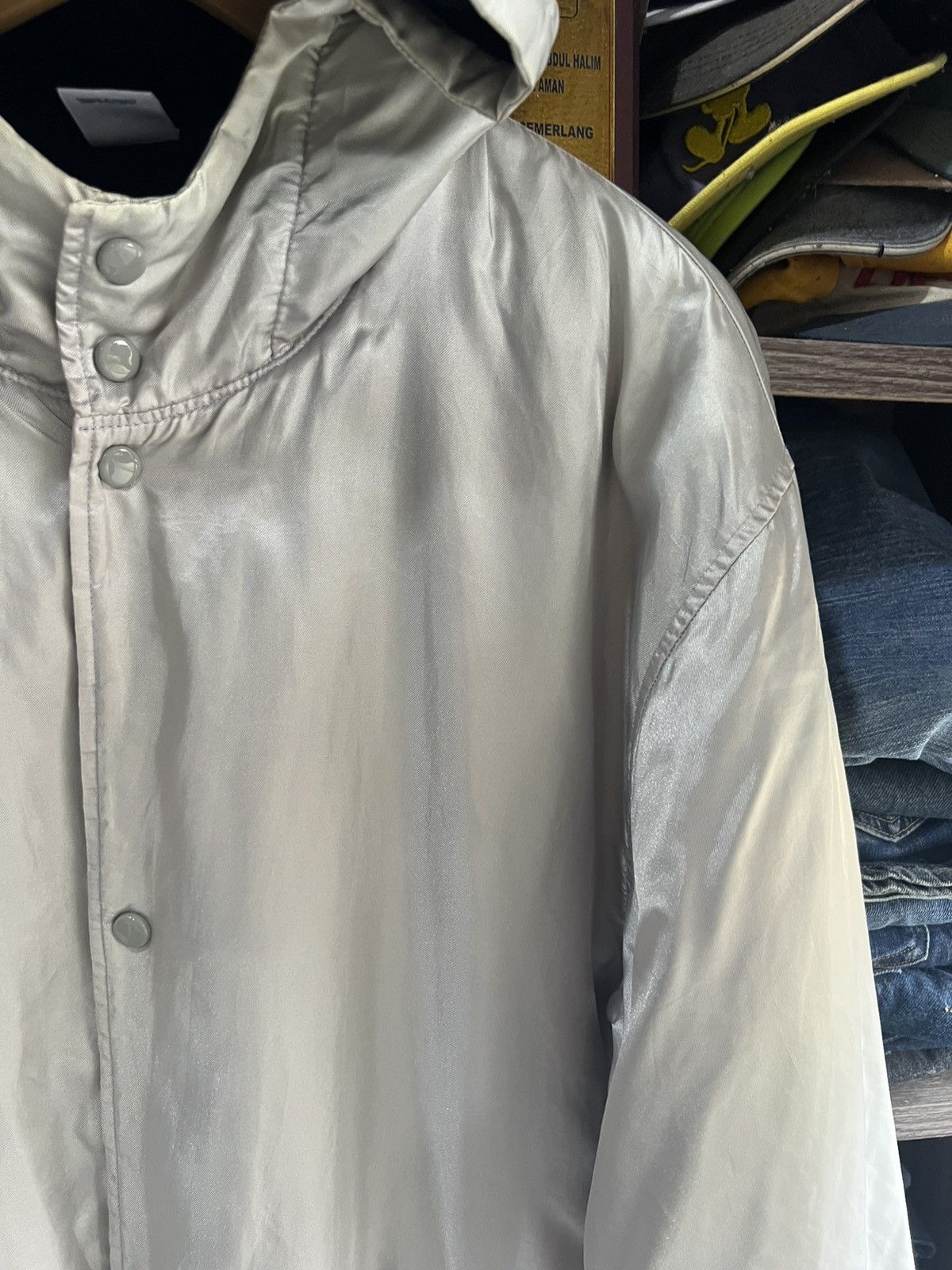 Adidas 🔥Vintage Adidas Descente Trefoil Coach Sherpa Jacket Size US L / EU 52-54 / 3 - 8 Thumbnail