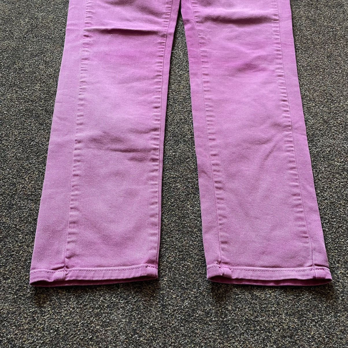 Vintage Vintage Y2K Miss Sixty Baggy Pink Pants Skater Distressed 31 Size 31" - 2 Thumbnail