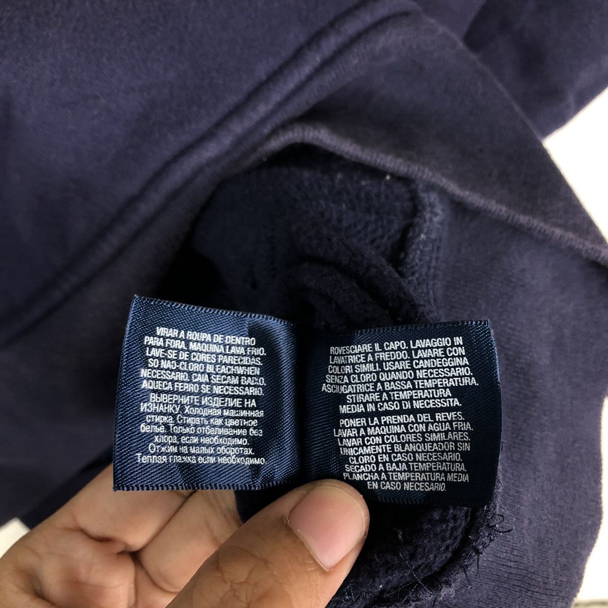Polo Ralph Lauren 🔥Vintage Polo Ralph Lauren Big Pony Hoodie Pull Over Size US L / EU 52-54 / 3 - 19 Thumbnail