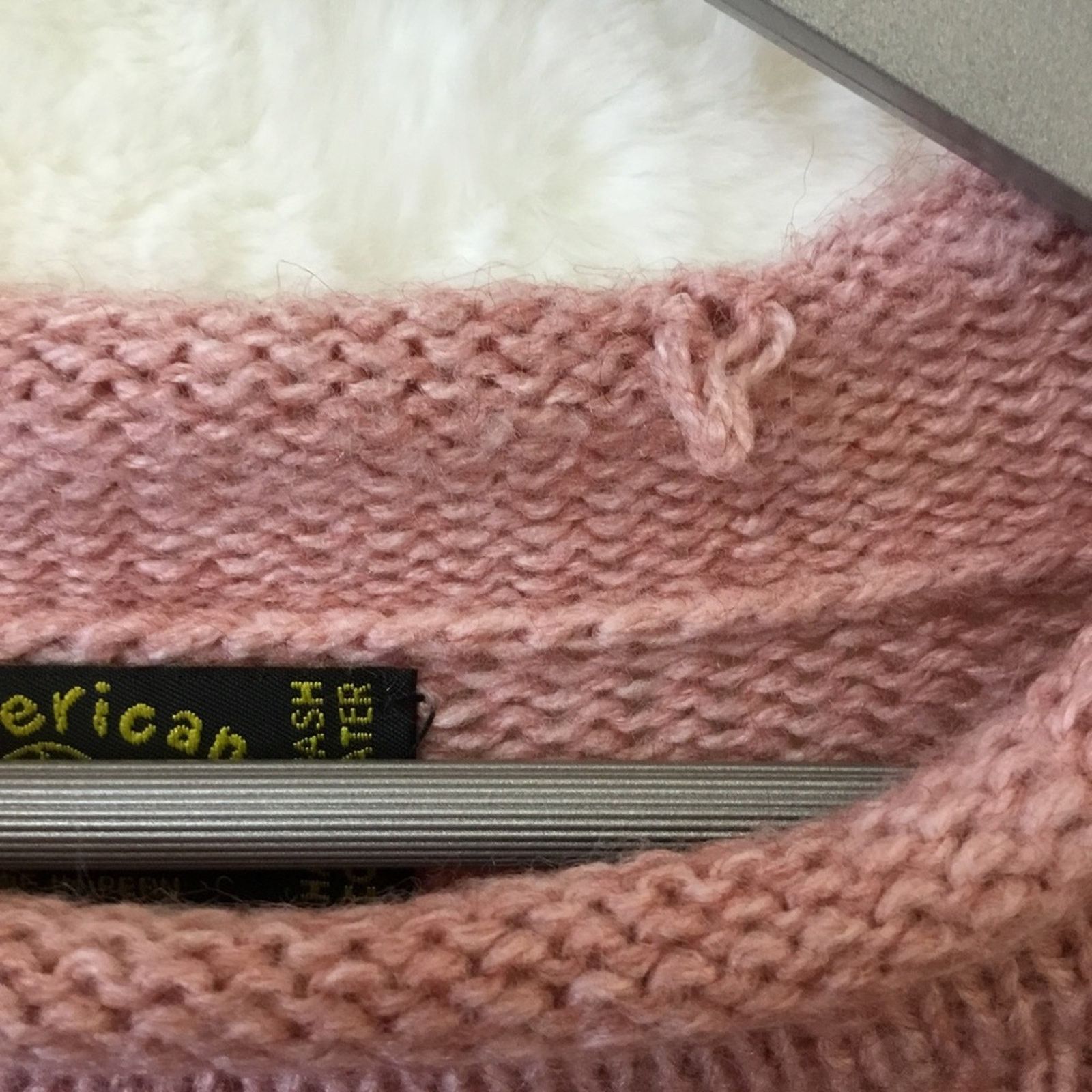 Other American South Side Pink Alpaca Wool Sweater Size M / US 6-8 / IT 42-44 - 9 Thumbnail