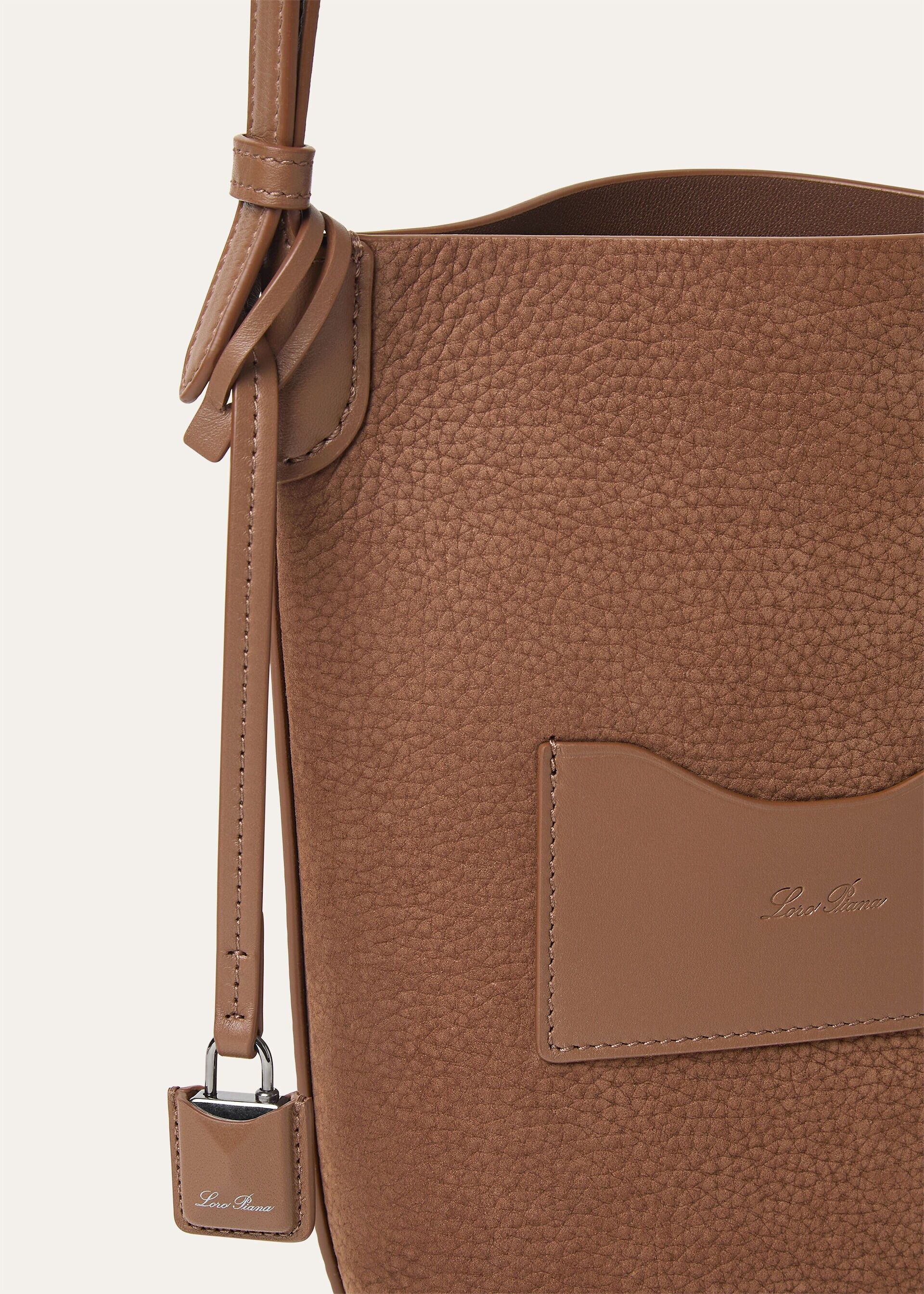 Loro Piana os11x0426 FLM0015 Size: OS / Bale Phone Case in Brownie Size ONE SIZE - 3 Thumbnail