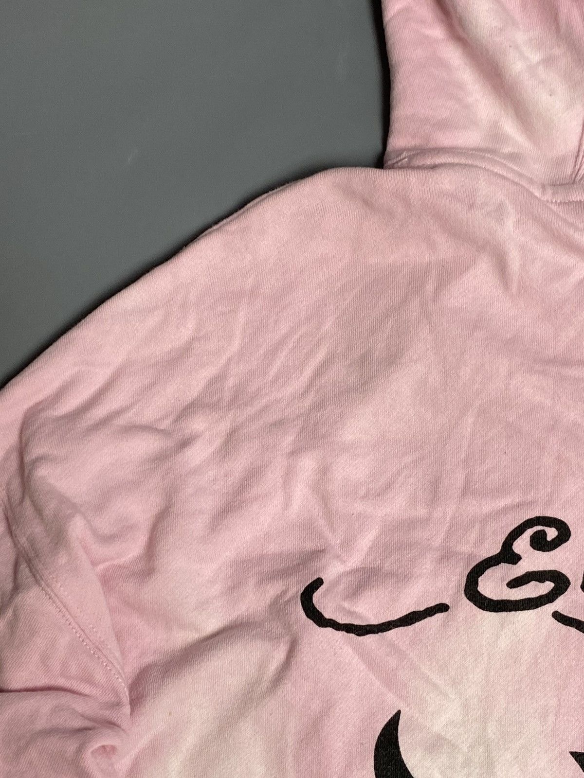 Christian Audigier Ed Hardy Love Hoodie Pink Graphic Women's L Bleach Damage Size L / US 10 / IT 46 - 16 Thumbnail