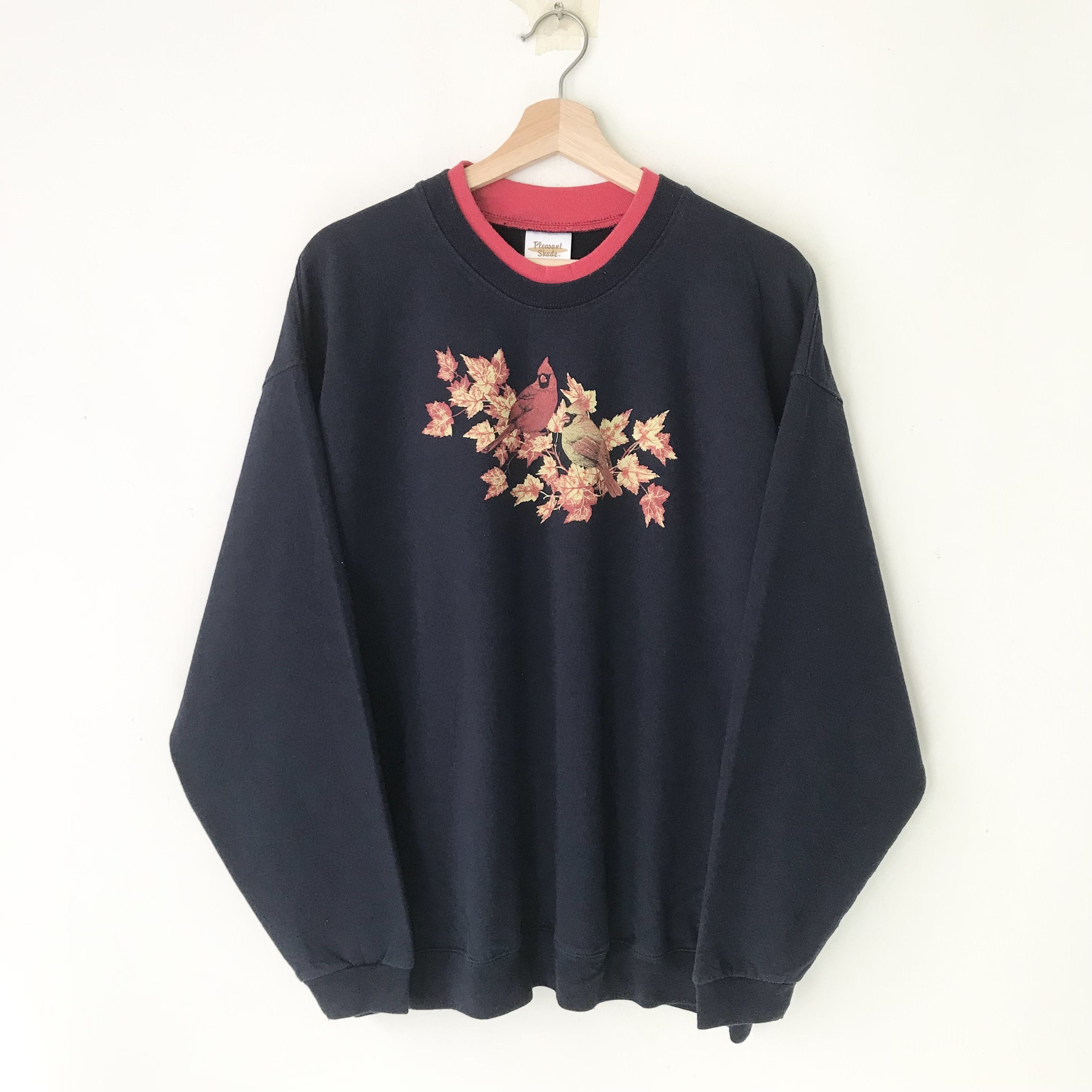 Vintage Vintage 90s Cardinal Birds Graphic - 209 Size US L / EU 52-54 / 3 - 1 Thumbnail