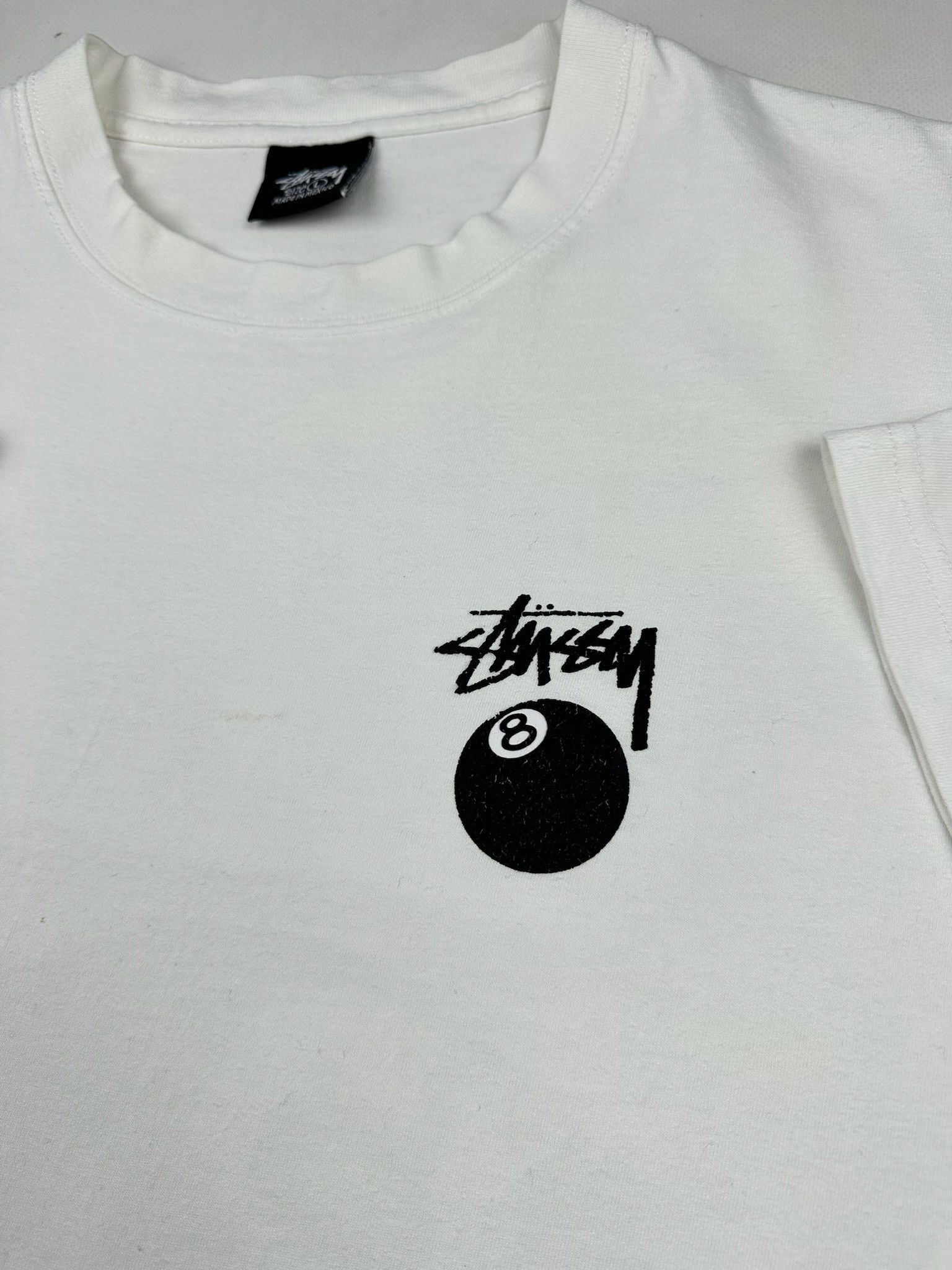 Stussy Vintage Stussy White Tee T Shirt Mens Size US L / EU 52-54 / 3 - 4 Thumbnail