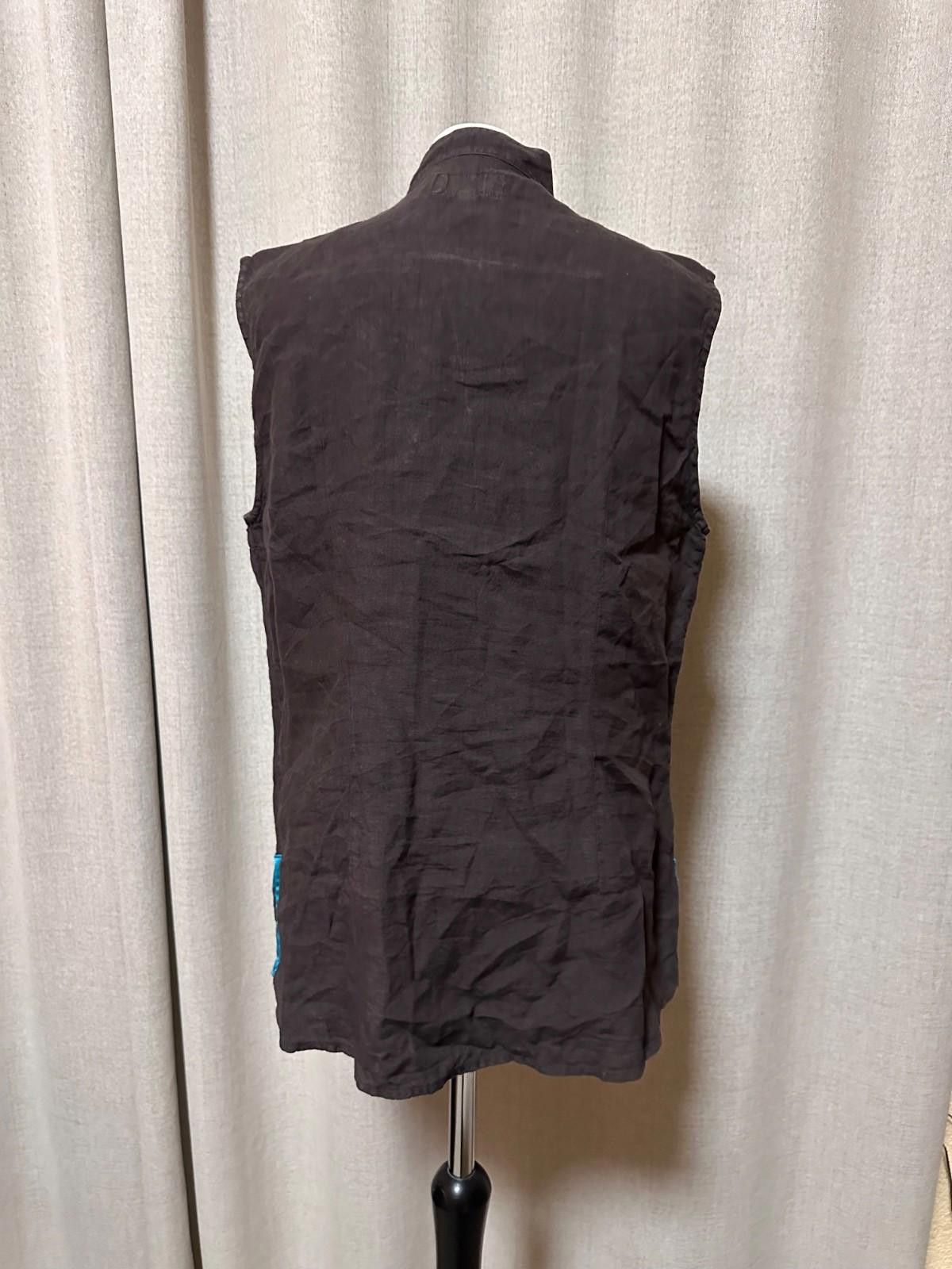 Etro Womens Etro Linen Vest Size 48 Size XL / US 12-14 / IT 48-50 - 5 Thumbnail