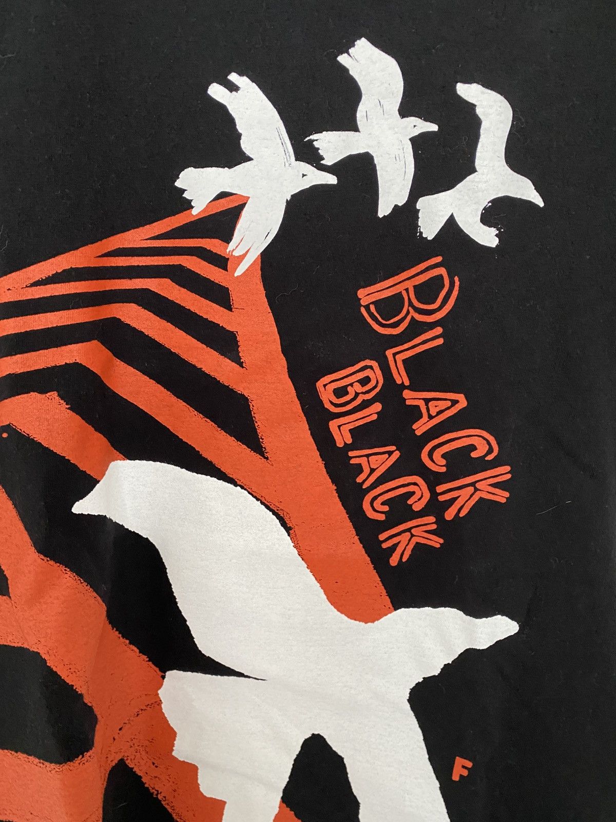 Comme des Garcons Black CDG Black Birds T-Shirt Size US M / EU 48-50 / 2 - 3 Thumbnail