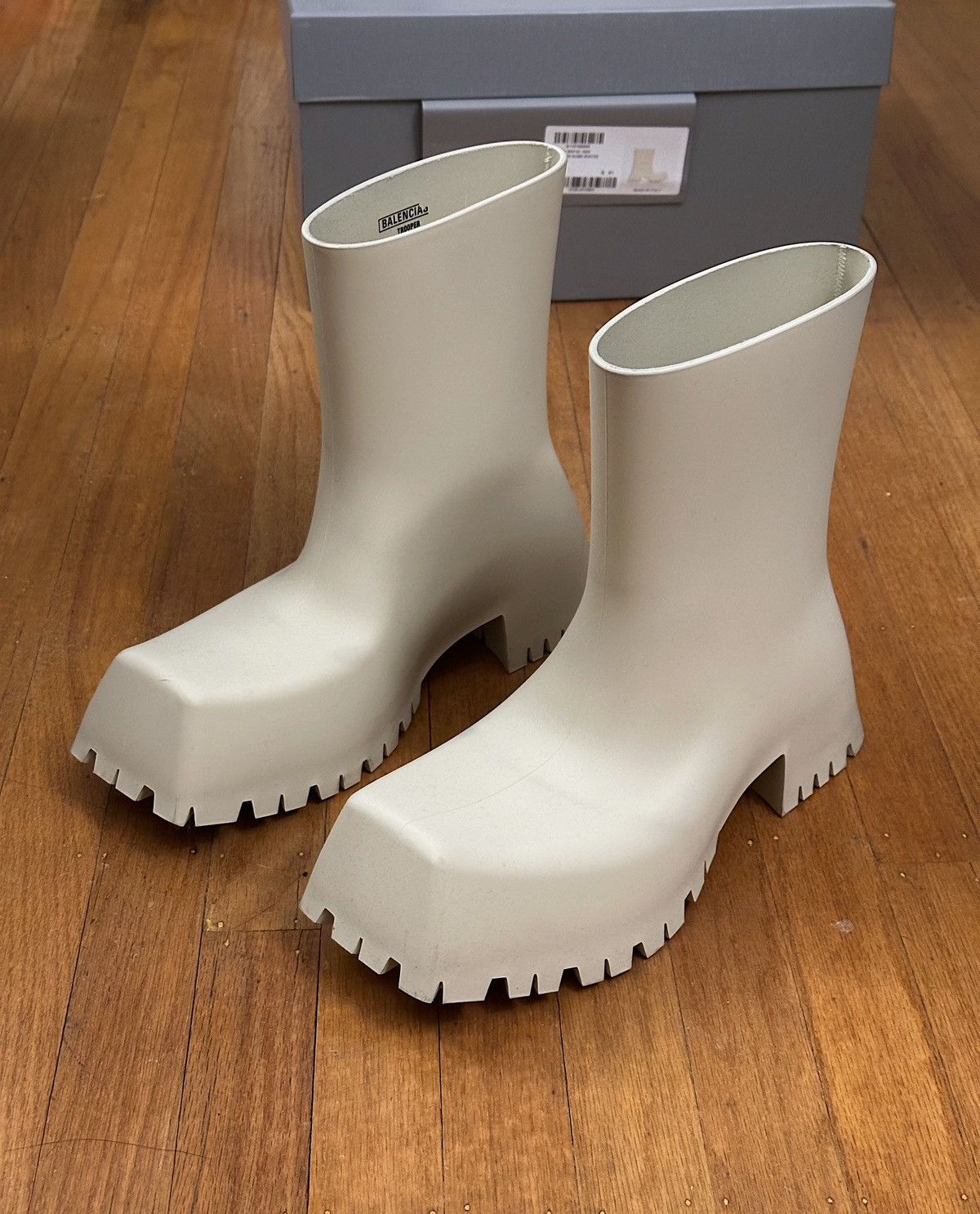 BALENCIAGA trooper boots size41 【公式通販】