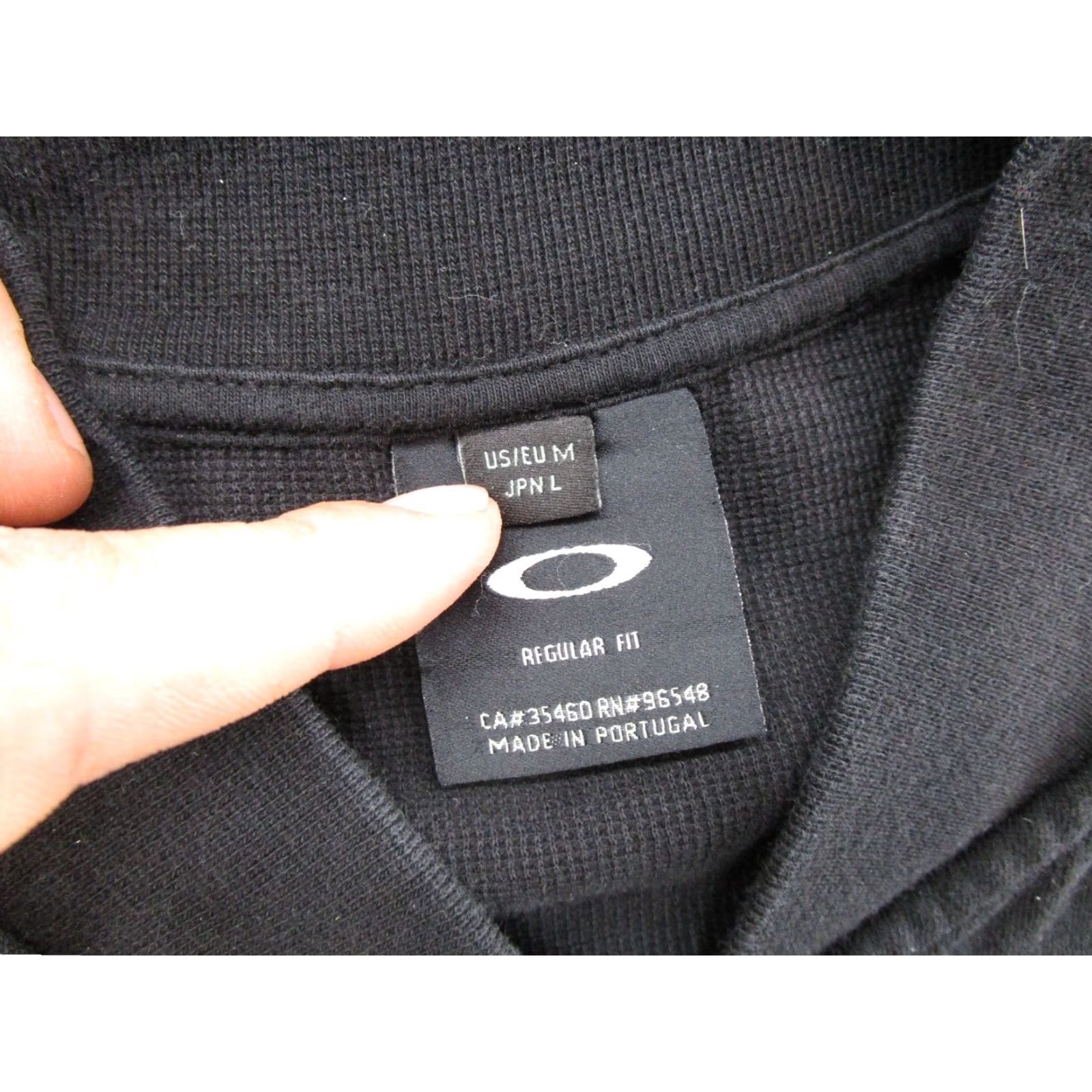 Oakley Oakley Men's Full Zip Sweatshirt Black M Cotton Blend Ski Snowboard Shirt Hoodie? Size US M / EU 48-50 / 2 - 2 Thumbnail