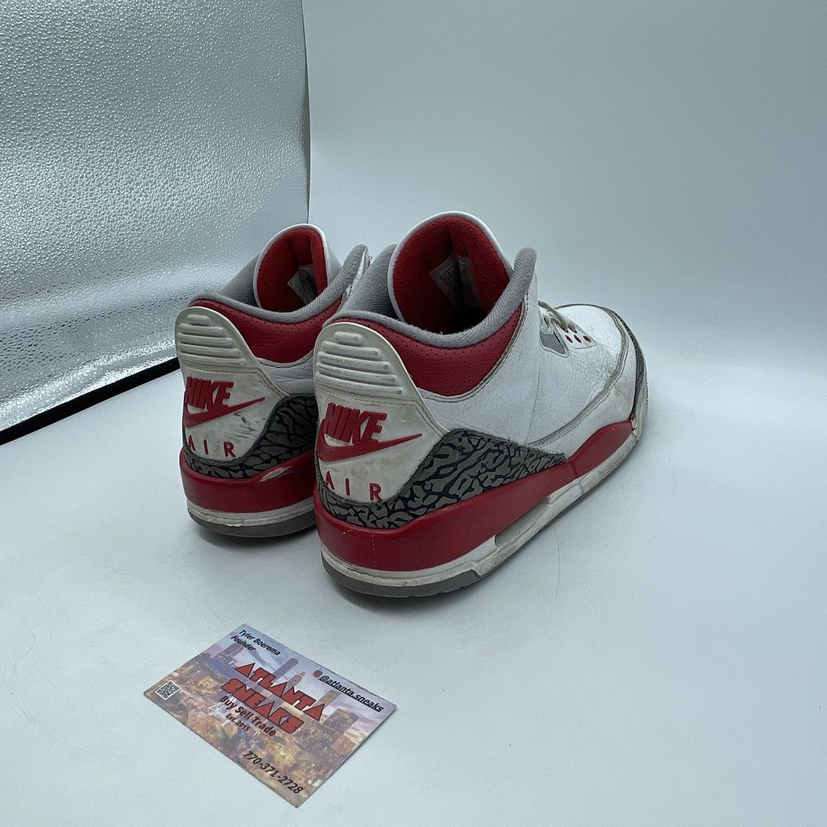 Jordan Brand Air Jordan 3 fire red Size US 9.5 / EU 42-43 - 5 Thumbnail