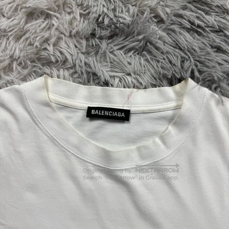 Balenciaga Balenciaga Letter Short Sleeve Size US M / EU 48-50 / 2 - 2 Thumbnail