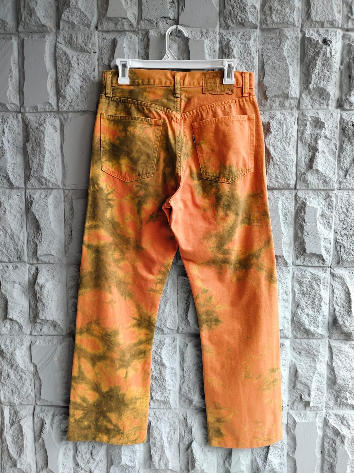 Johnbull × Vintage 💥Vintage John Bull Tie Dye Washed Jeans Size US 30 / EU 46 - 2 Thumbnail