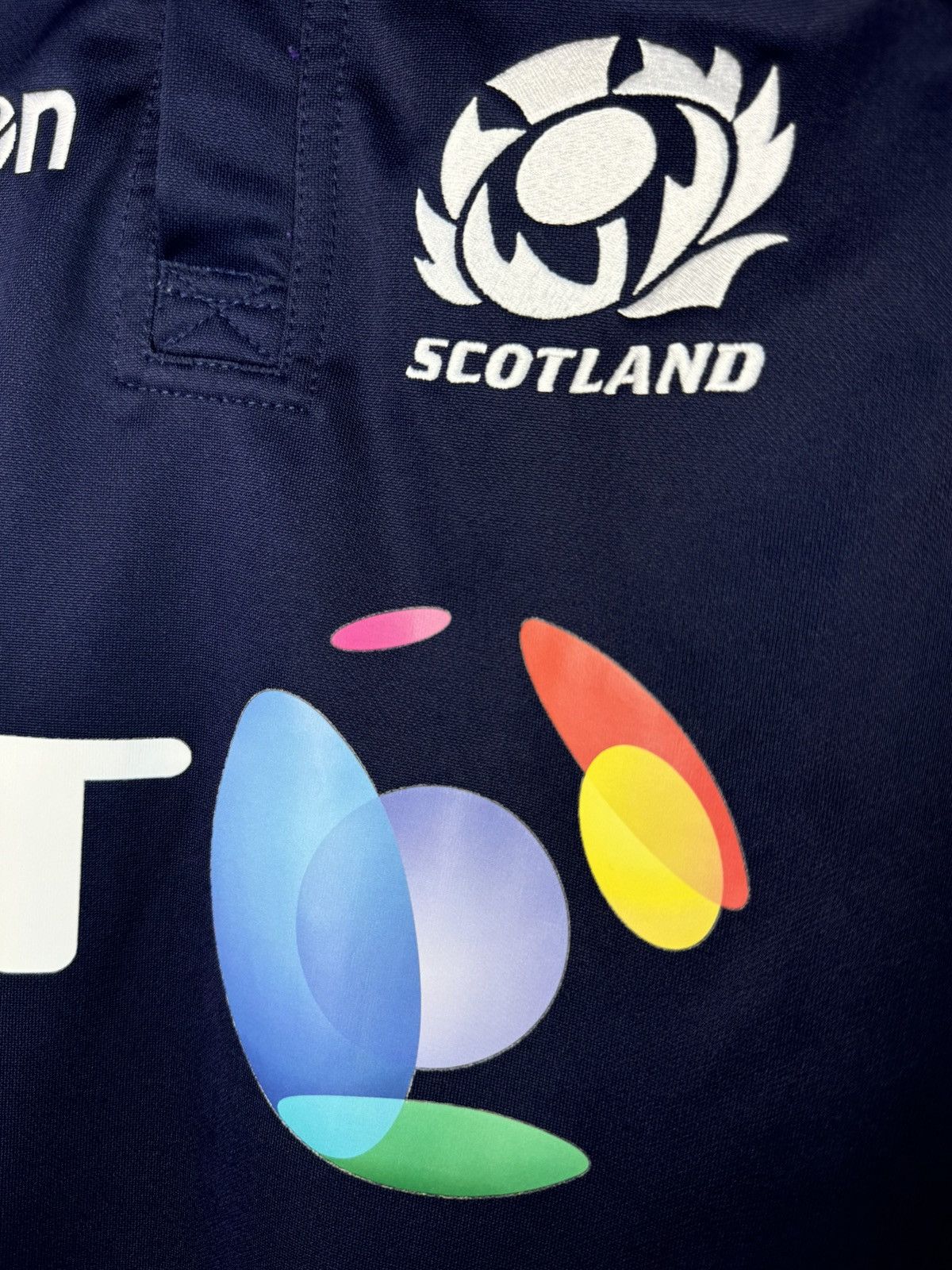 Macron Scotland 2017 2018 Home Rugby Shirt Jersey Macron size L Size US L / EU 52-54 / 3 - 4 Thumbnail