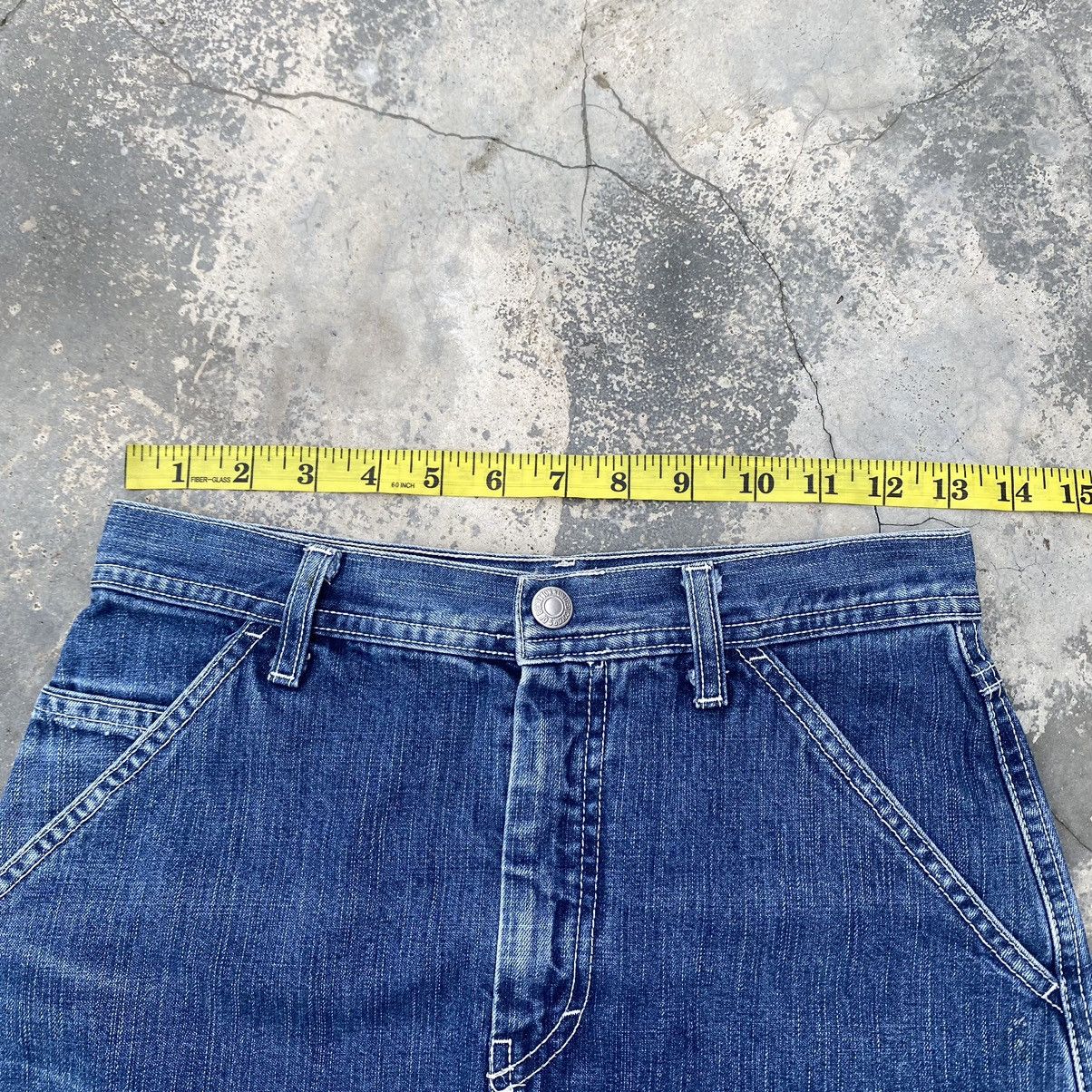 United Colors Of Benetton UCOB Carpenter Denim Skirt Size 26" / US 2 / IT 38 - 6 Thumbnail