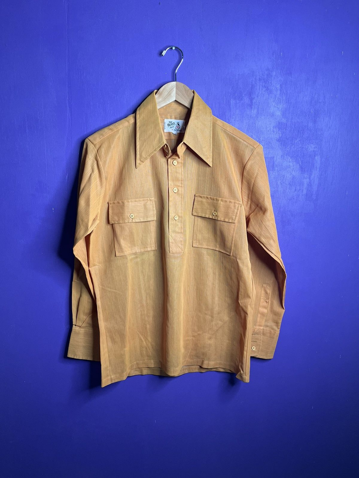 Hobo × Vintage Vintage 70s The hobo shirt quarter button shirt Size US M / EU 48-50 / 2 - 1 Thumbnail
