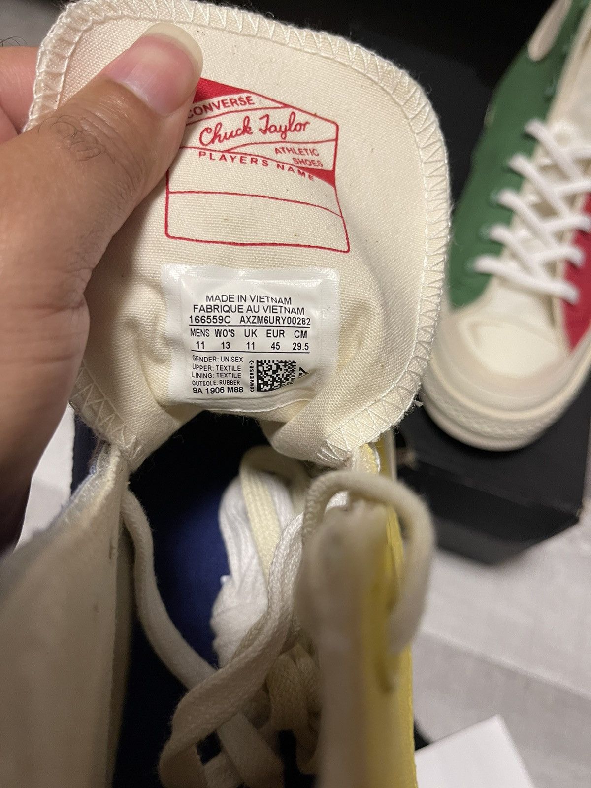 Converse × Joshua Vides Converse x Joshua Vides Chuck 70 Hi Size US 11 / EU 44 - 6 Thumbnail
