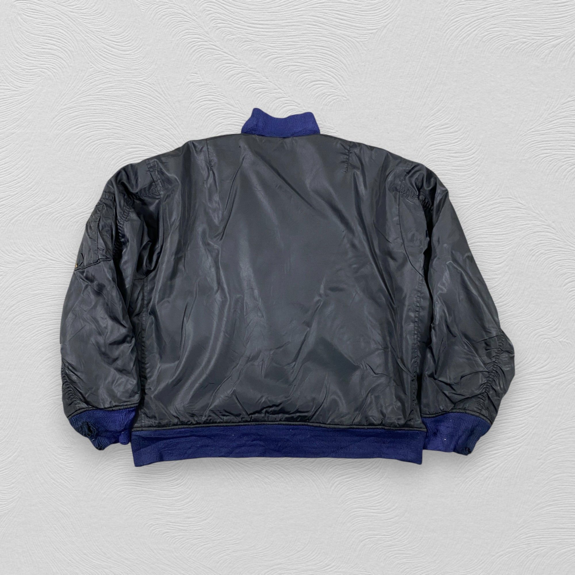 Japanese Brand Vintage Japanese Brand Bomber Jacket -J156 Size US L / EU 52-54 / 3 - 2 Thumbnail