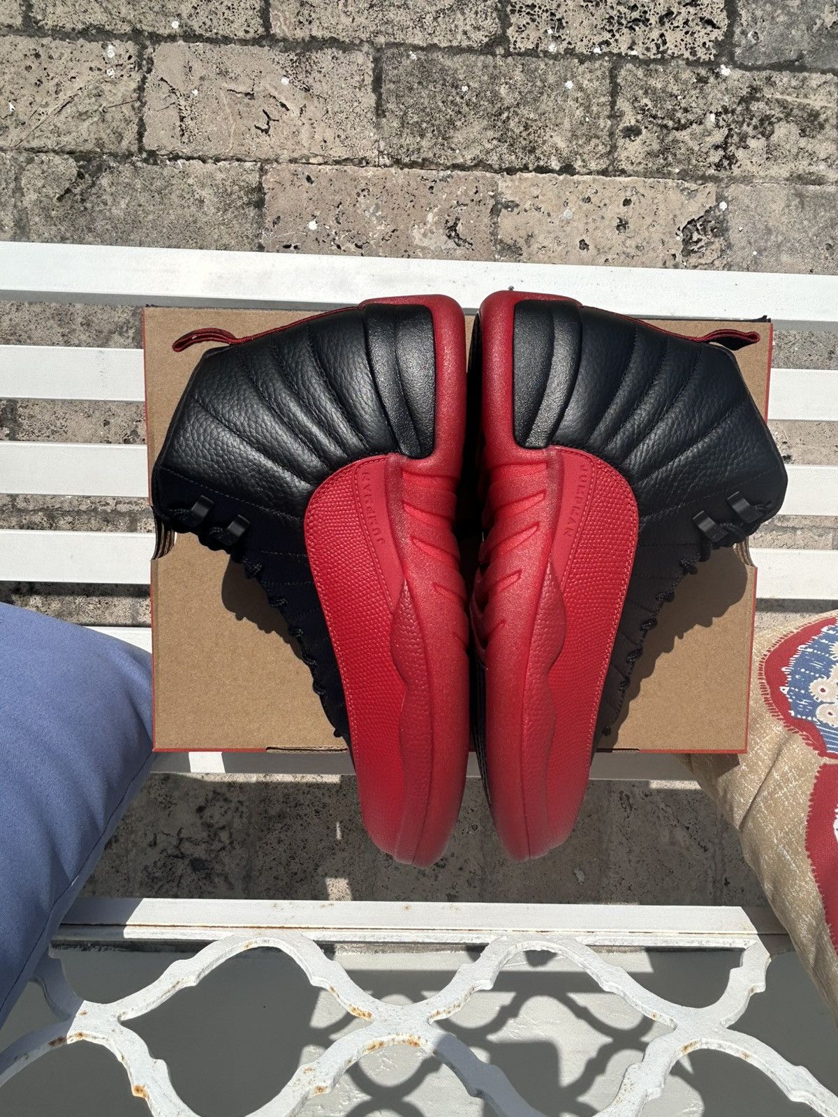 Jordan Brand Jordan 12 Retro “Flu Game” NEW size 11.5 M Size US 11.5 / EU 44-45 - 10 Thumbnail