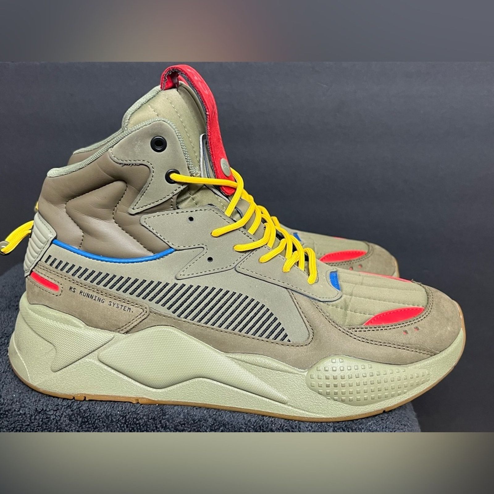 Puma PUMA RS-X Militia Mid Deep Lichen Green Shoes Men 10.5 VNDS Size US 10.5 / EU 43-44 - 2 Thumbnail