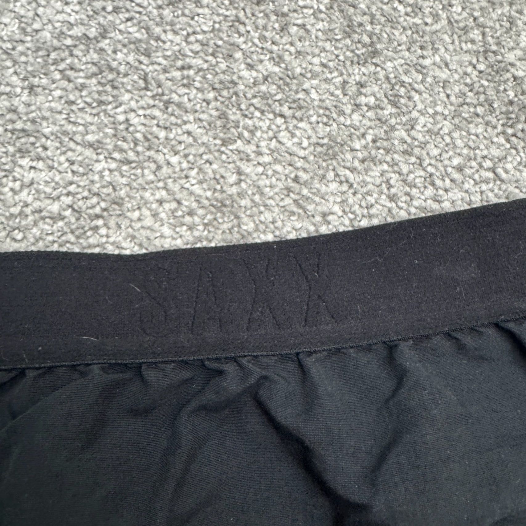 Vintage SAXX Athletic Shorts Mens W30 7" Black Elastic Waist Drawstring Casual Active Size US 30 / EU 46 - 7 Thumbnail