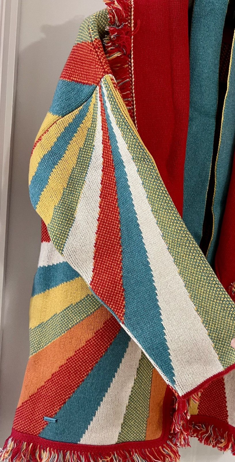 Alanui RARE $3,720 Cashmere Rolling Stones Cardigan Size ONE SIZE - 21 Thumbnail