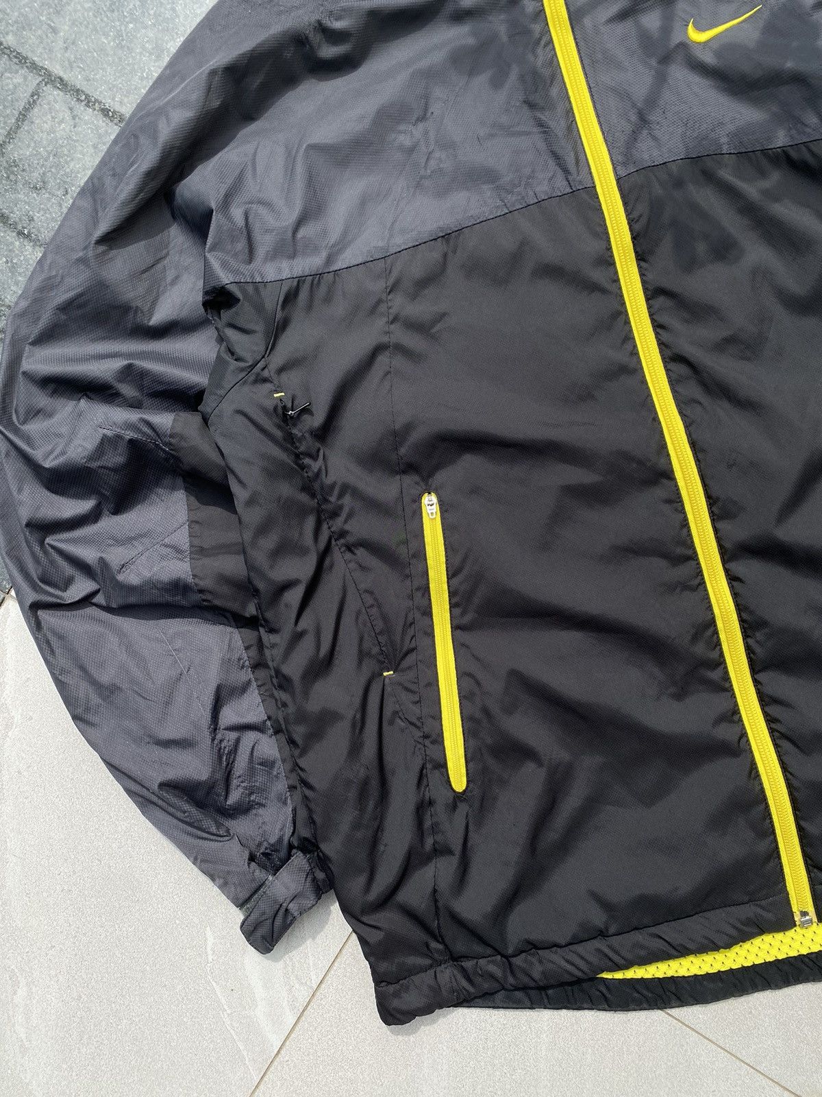 Nike × Vintage 90S NIKE RARE Y2K LOGO RETRO SWOOSH JACKET Size US L / EU 52-54 / 3 - 3 Thumbnail