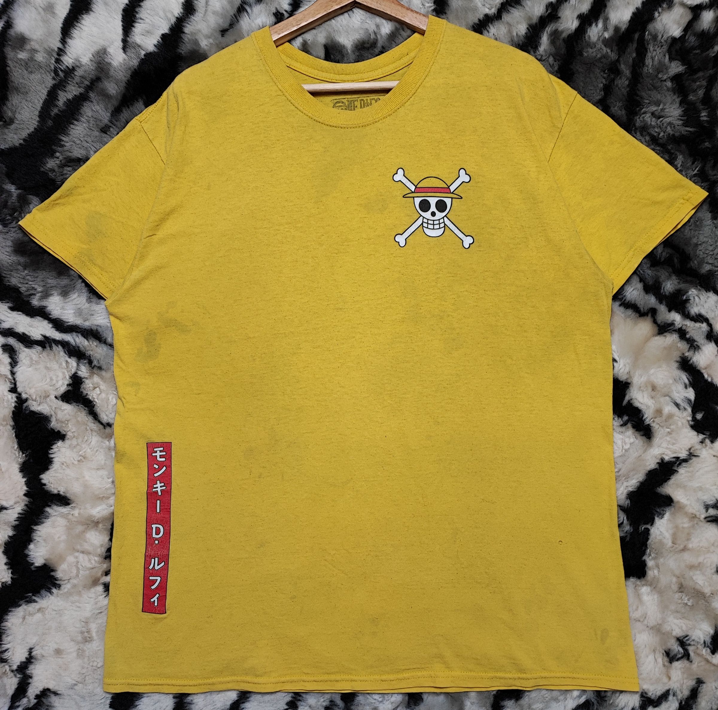 One Piece ONE PIECE Big logo Pirate Luffy T-shirt by Shonen Jump Size US L / EU 52-54 / 3 - 2 Thumbnail