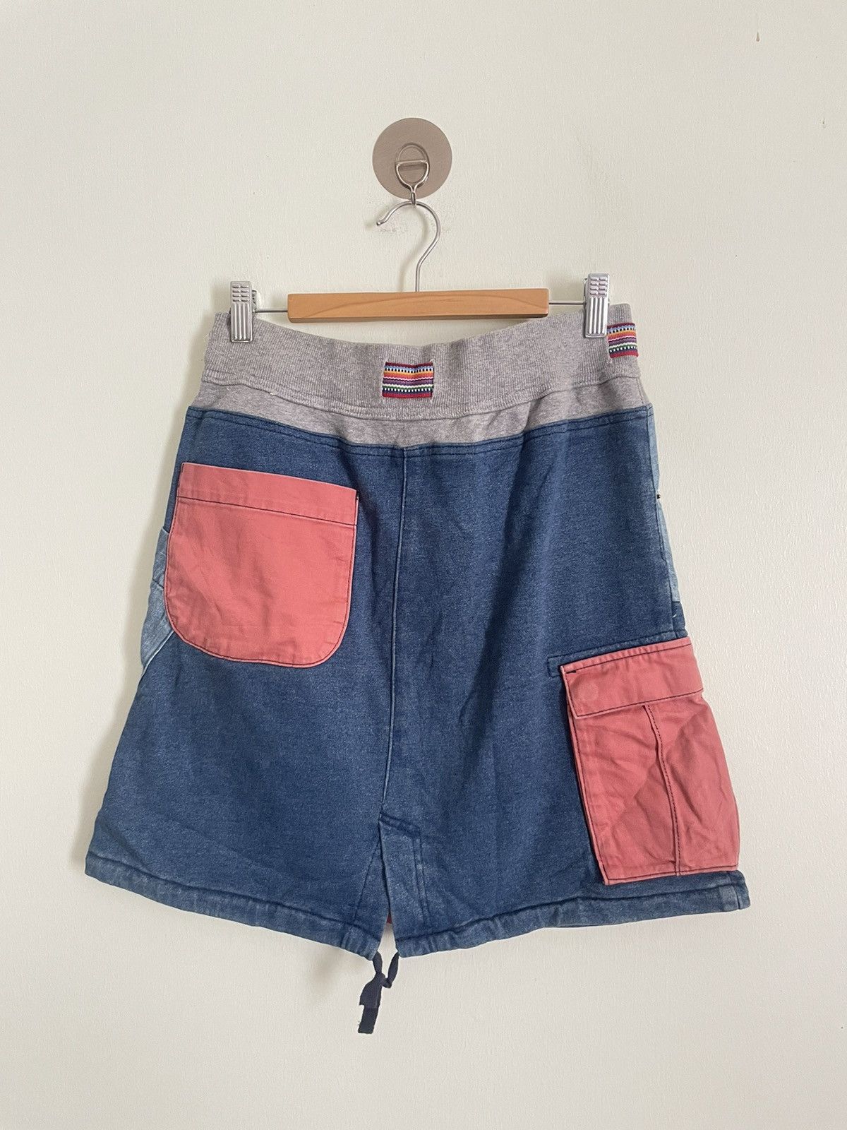 go slow caravan Go Slow Caravan Patch Work Mini Skirt Size 29" - 2 Thumbnail