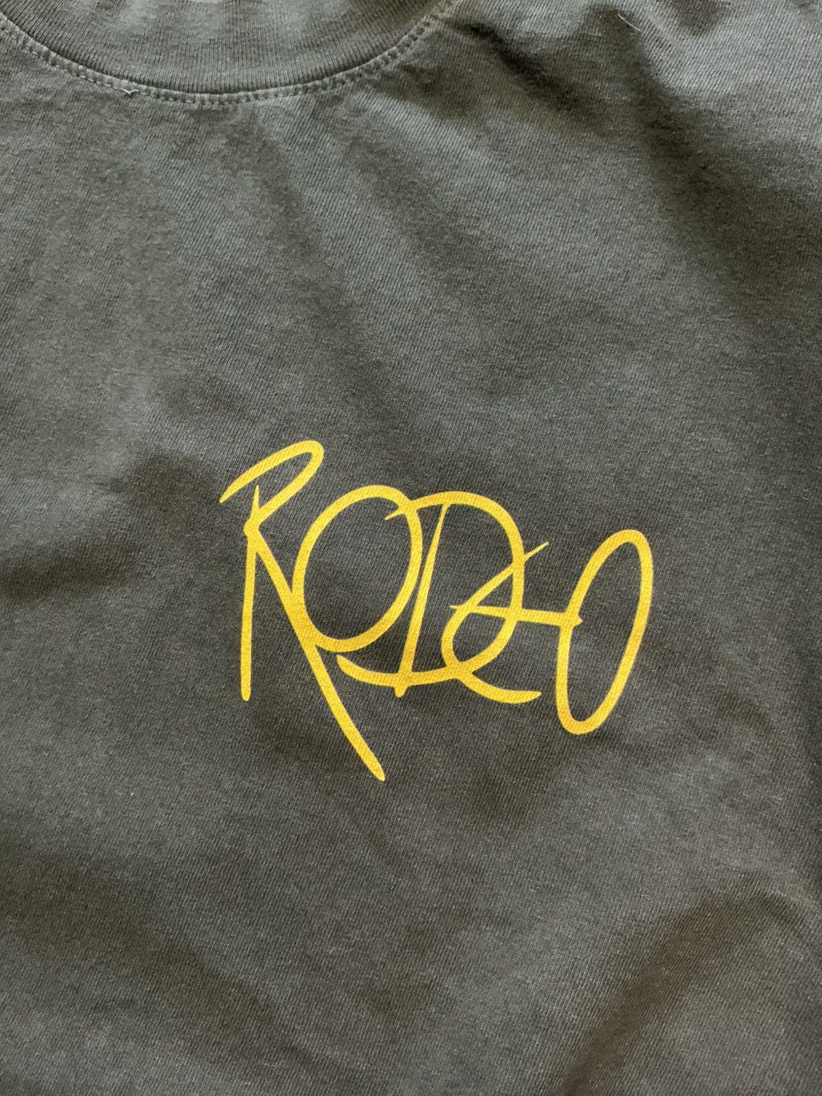 Other Rodeo Made In California Green Graphic Crewneck S/S T-Shirt Size US L / EU 52-54 / 3 - 6 Thumbnail