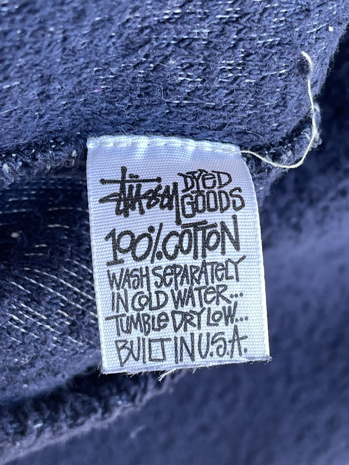 Stussy Surplus Gear VNeck Cotton Fleece Sherpa Vest Vintage 80s 90s Size US L / EU 52-54 / 3 - 12 Thumbnail