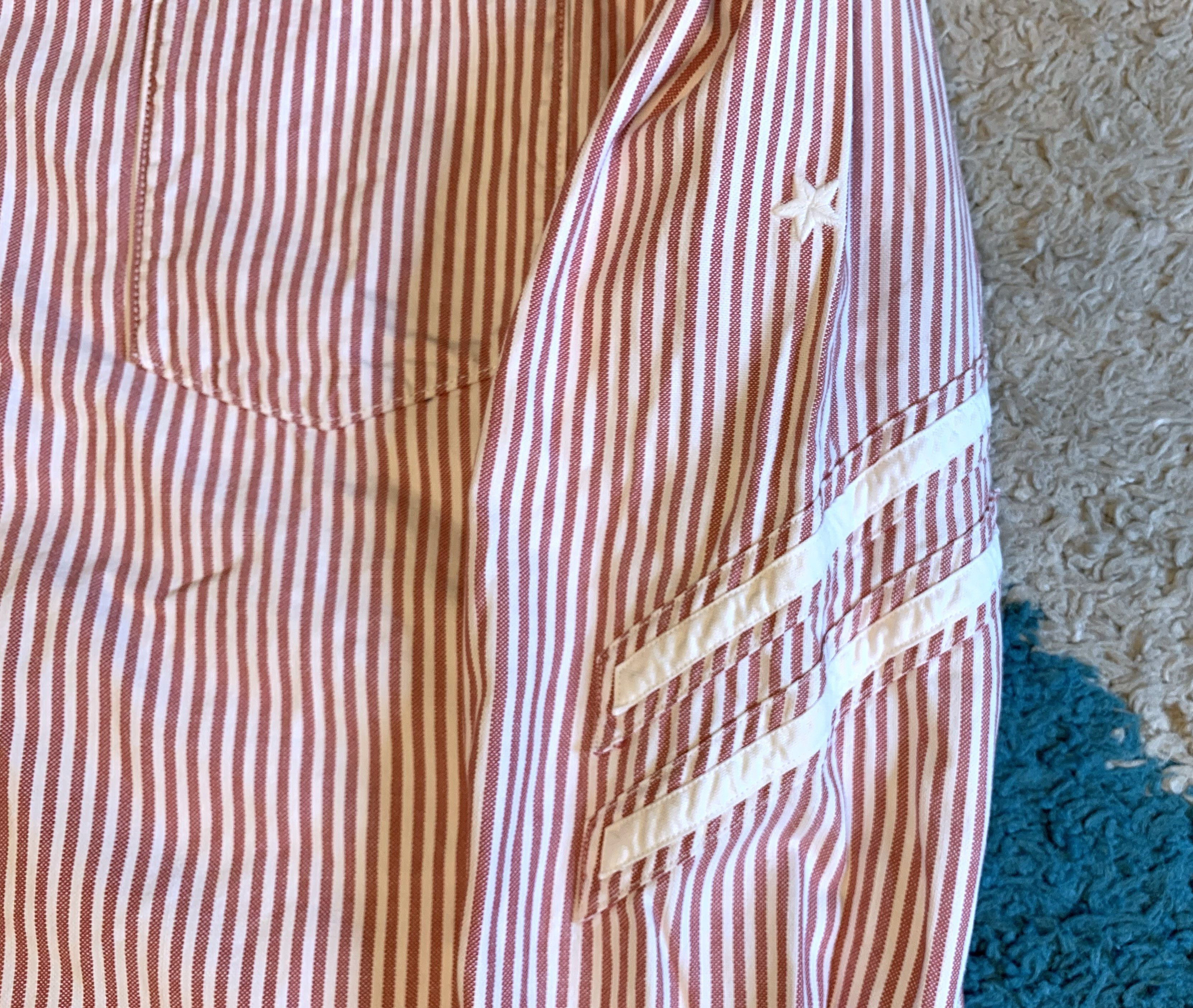 45rpm 45 rpm Japan umii striped cotton shirt, size 3 (M) Size US M / EU 48-50 / 2 - 5 Thumbnail