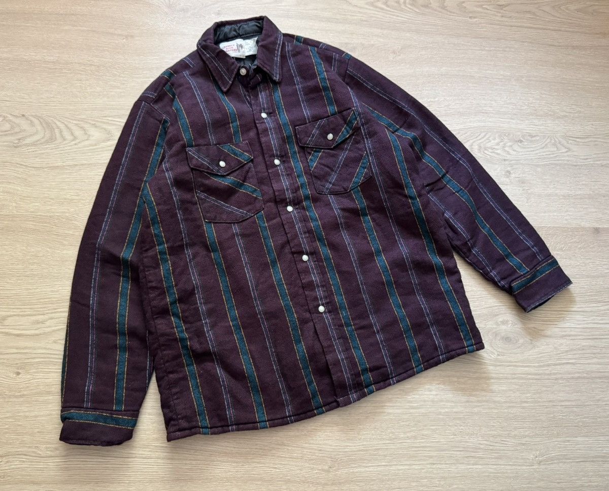 Western Mountaineering Vintage Saddle King Western Made In USA Plaid Lining Shirt Size US M / EU 48-50 / 2 - 1 Thumbnail