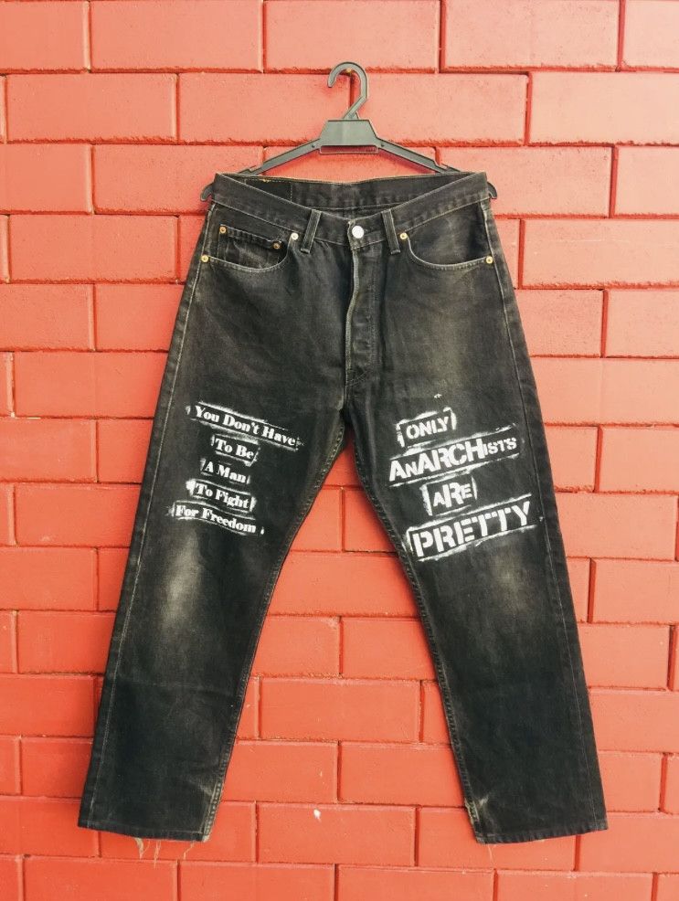 Levi's Vintage Clothing × Vintage Vintage Levis USA Designer Fashion Style Denim Size US 31 - 1 Thumbnail