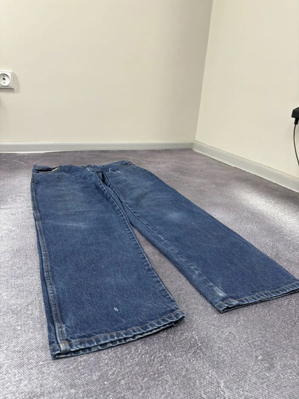 Dickies × Vintage Vintage Dickies Y2K Blue Hype Denim Baggy Jeans Size US 36 / EU 52 - 7 Thumbnail
