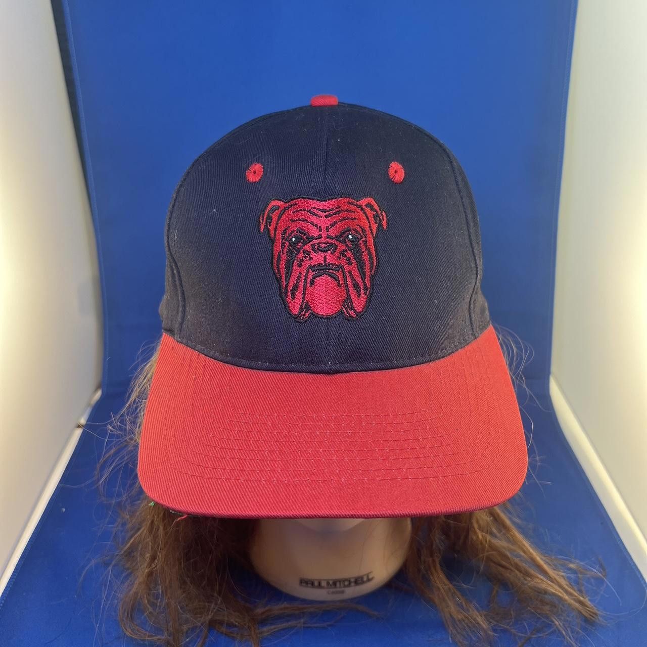 Designer Stylish Bulldog Embroidered Snapback Cap Size ONE SIZE - 1 Thumbnail