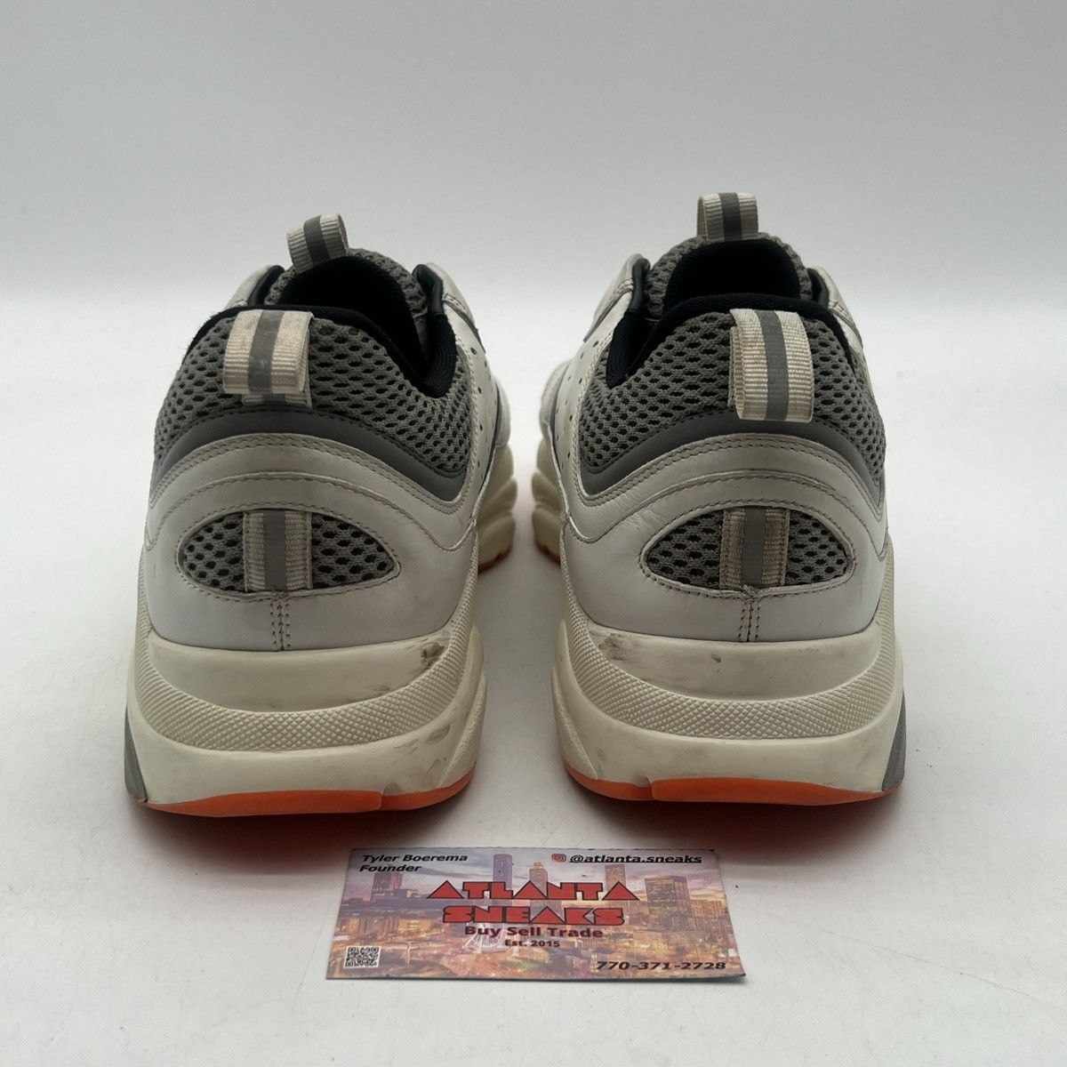 Dior Dior b22 white orange Size US 10 / EU 43 - 3 Thumbnail
